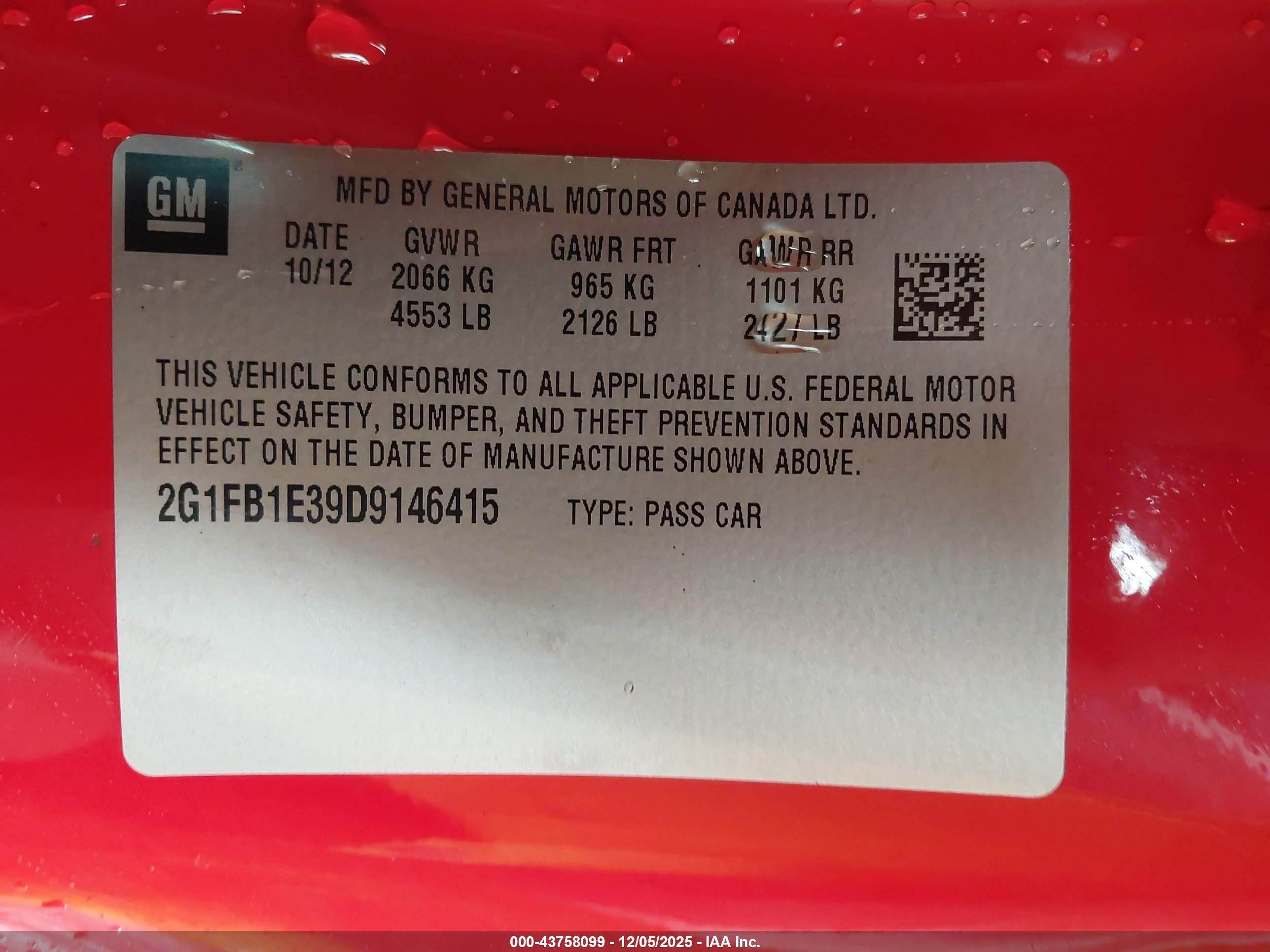 CHEVROLET CAMARO image 9
