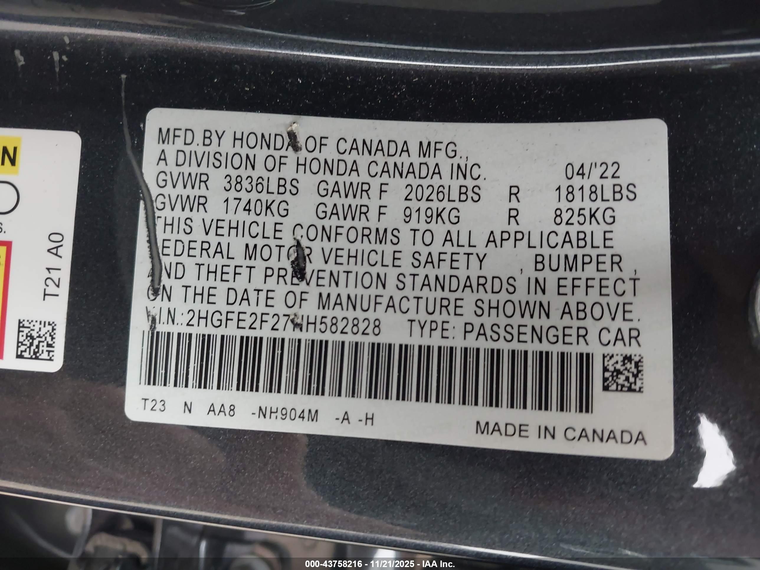 HONDA CIVIC image 9
