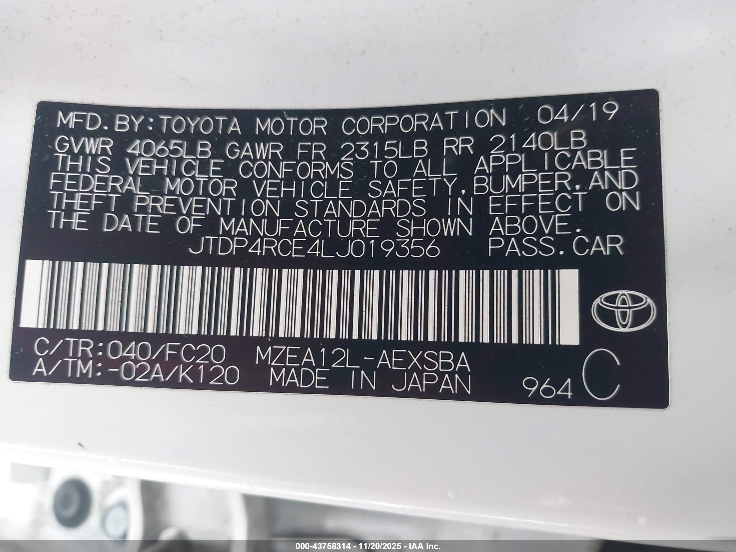 TOYOTA COROLLA image 9