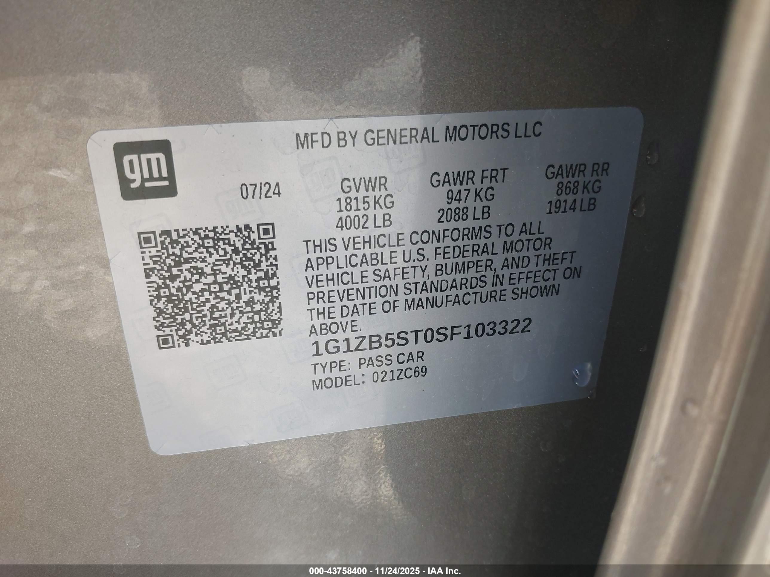 CHEVROLET MALIBU image 9