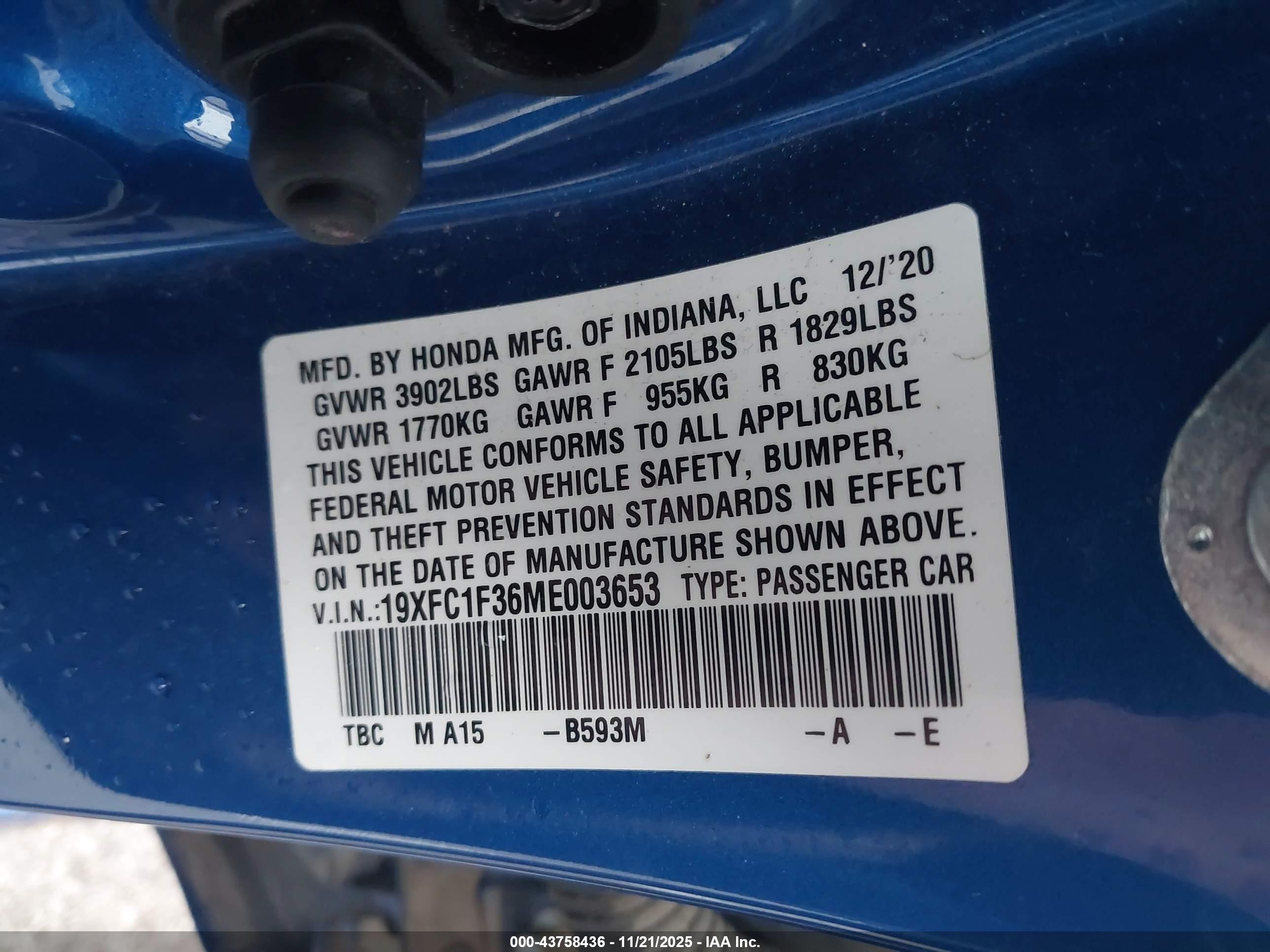 HONDA CIVIC image 9