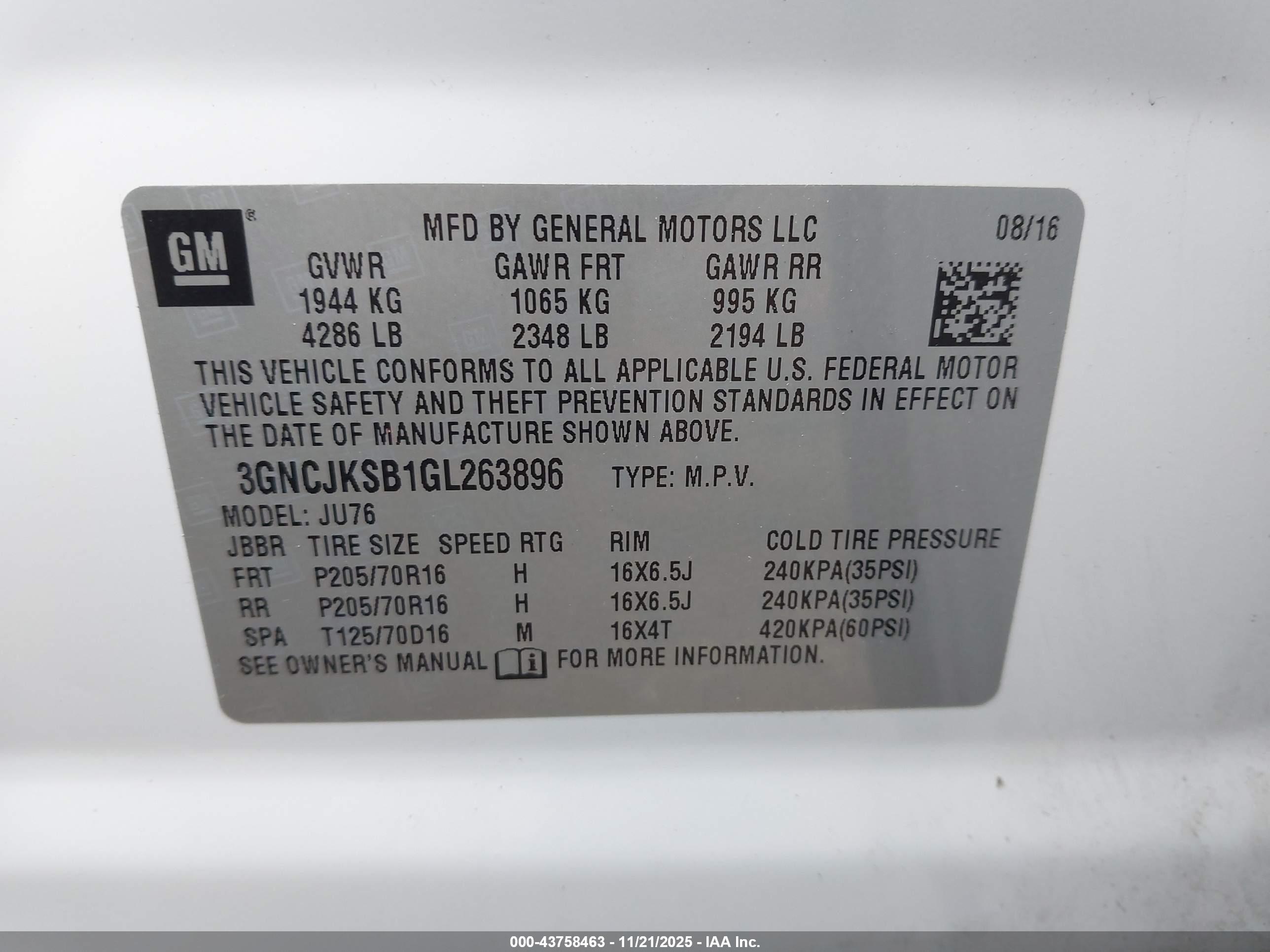CHEVROLET TRAX image 9
