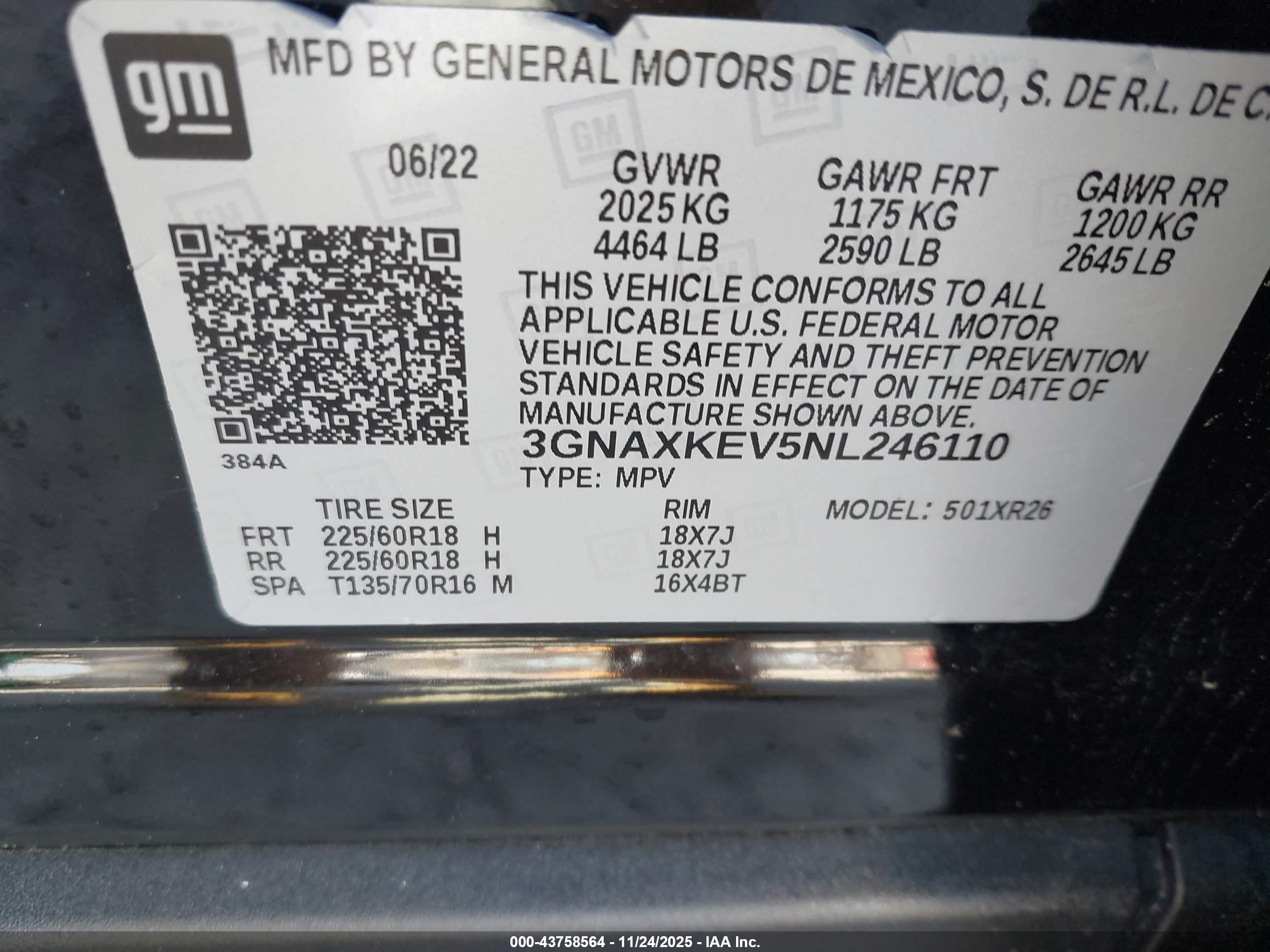 CHEVROLET EQUINOX image 9