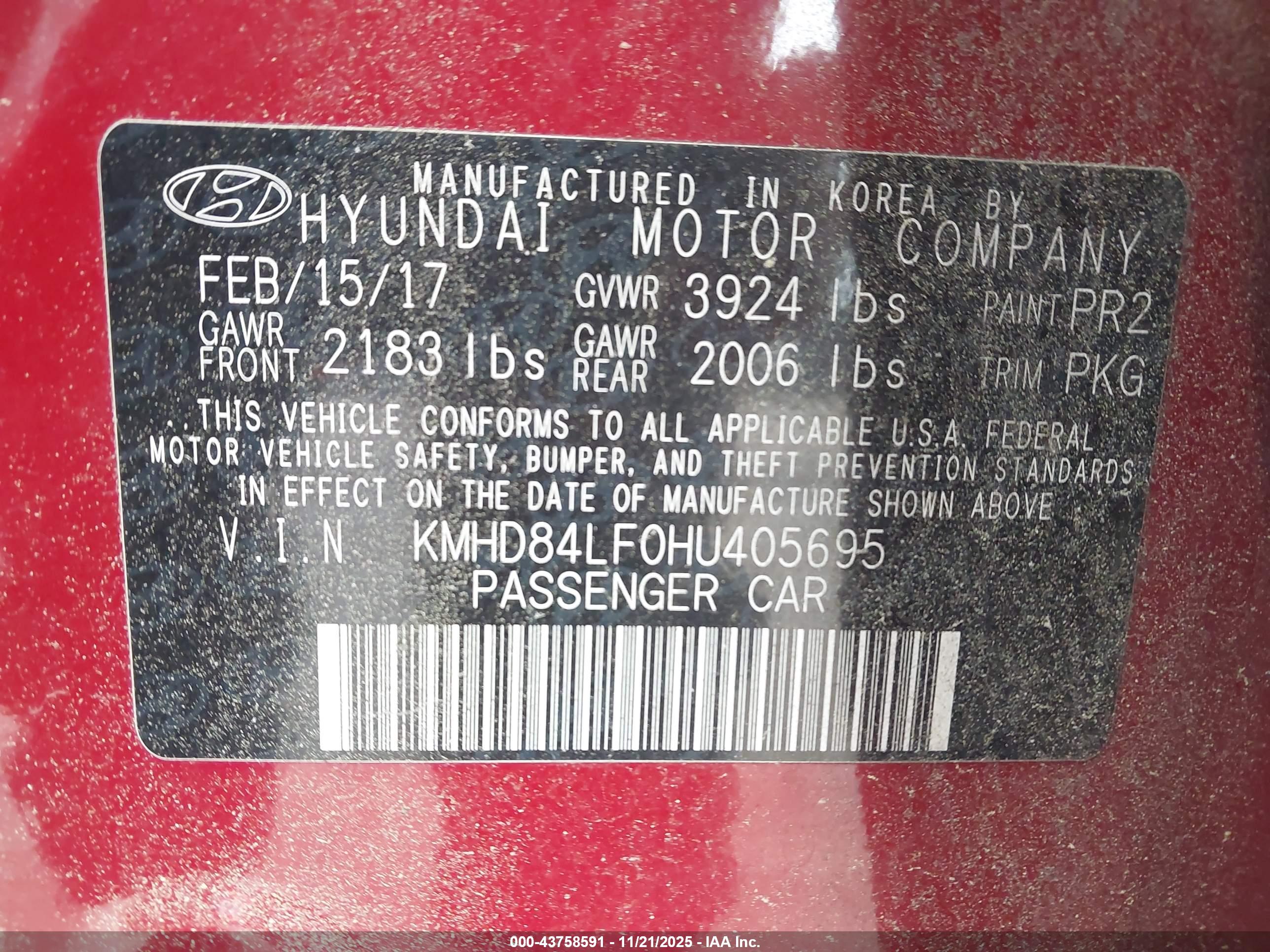 HYUNDAI ELANTRA image 9