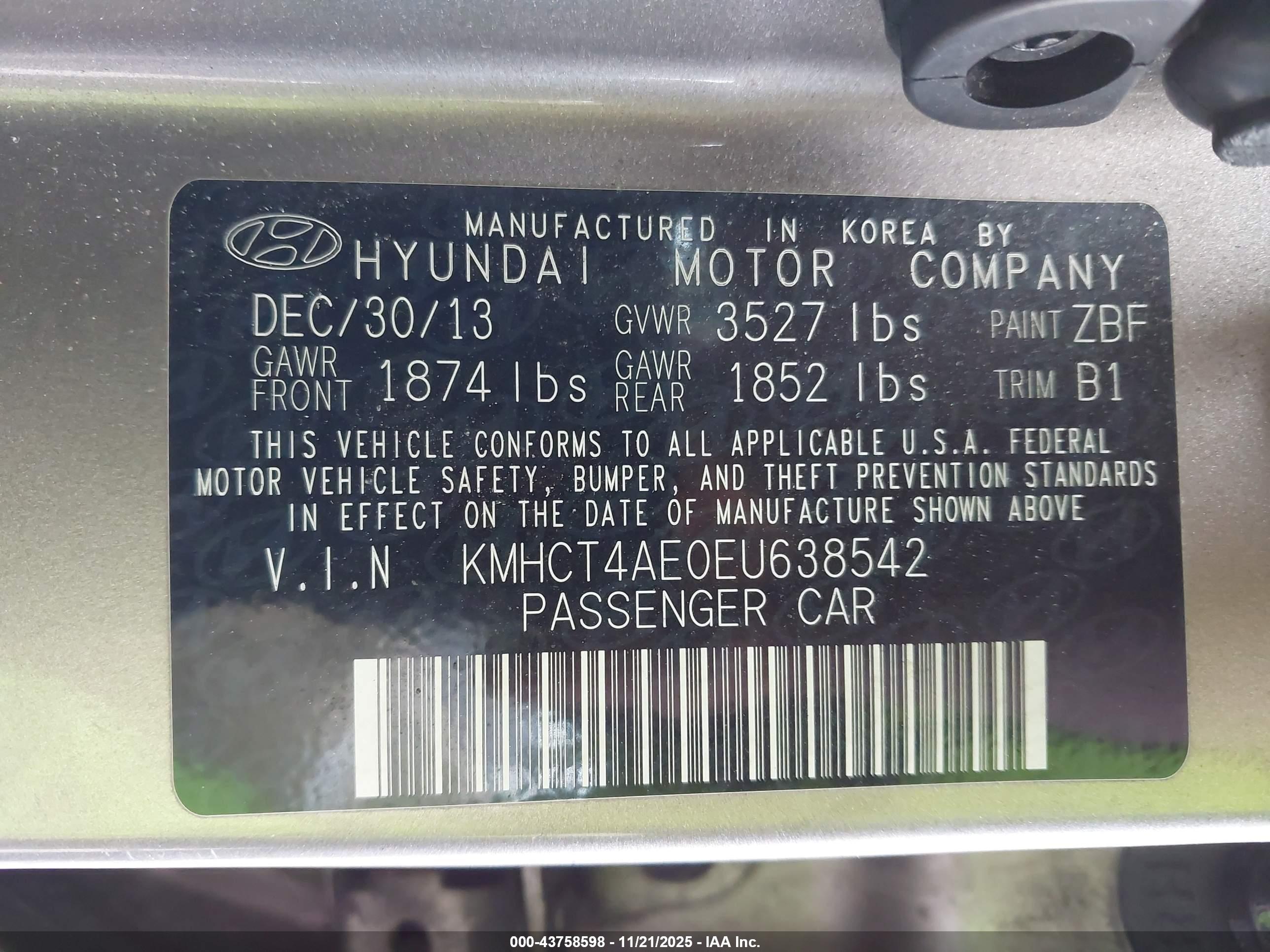 HYUNDAI ACCENT image 9