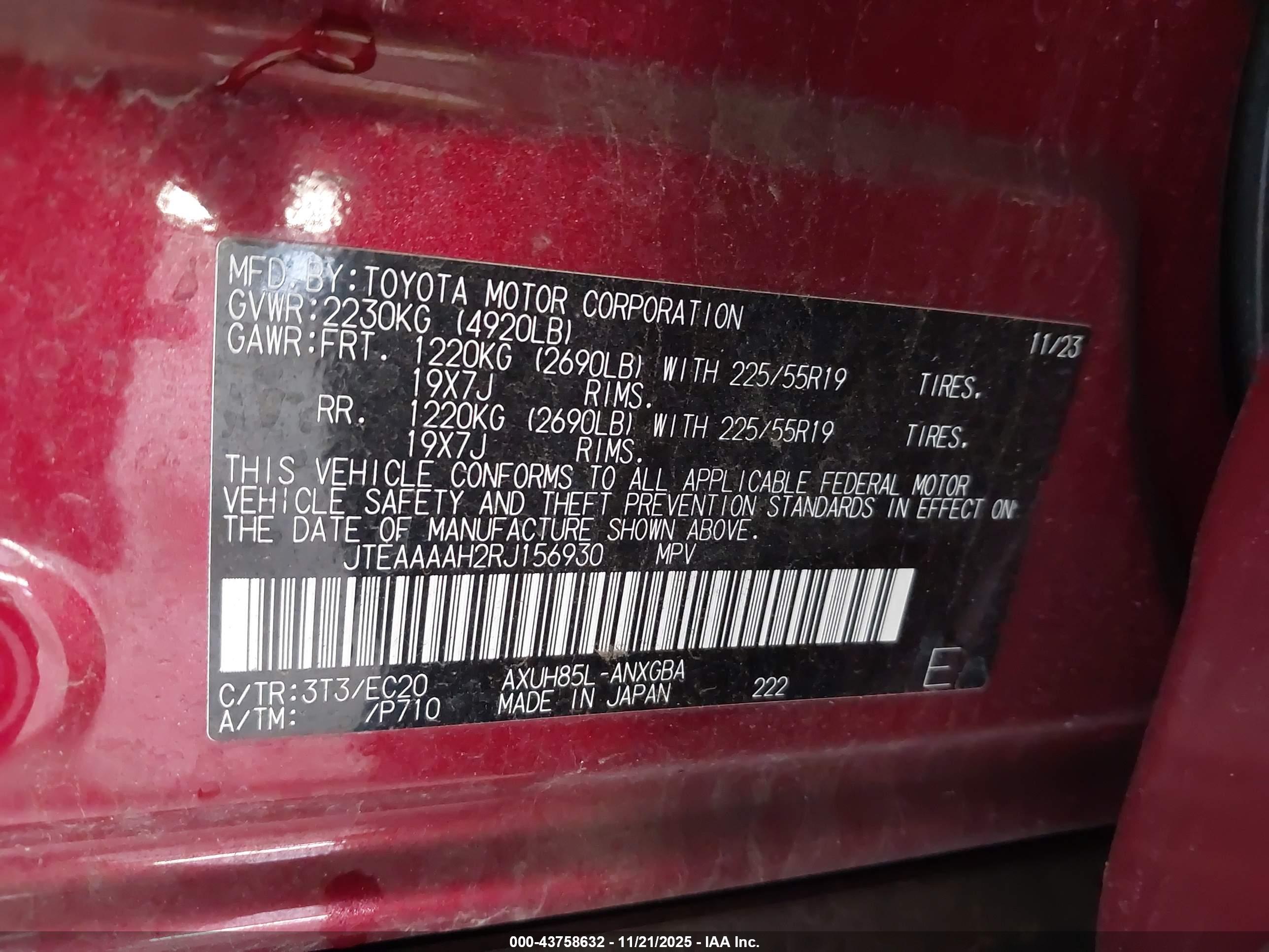 TOYOTA VENZA image 9