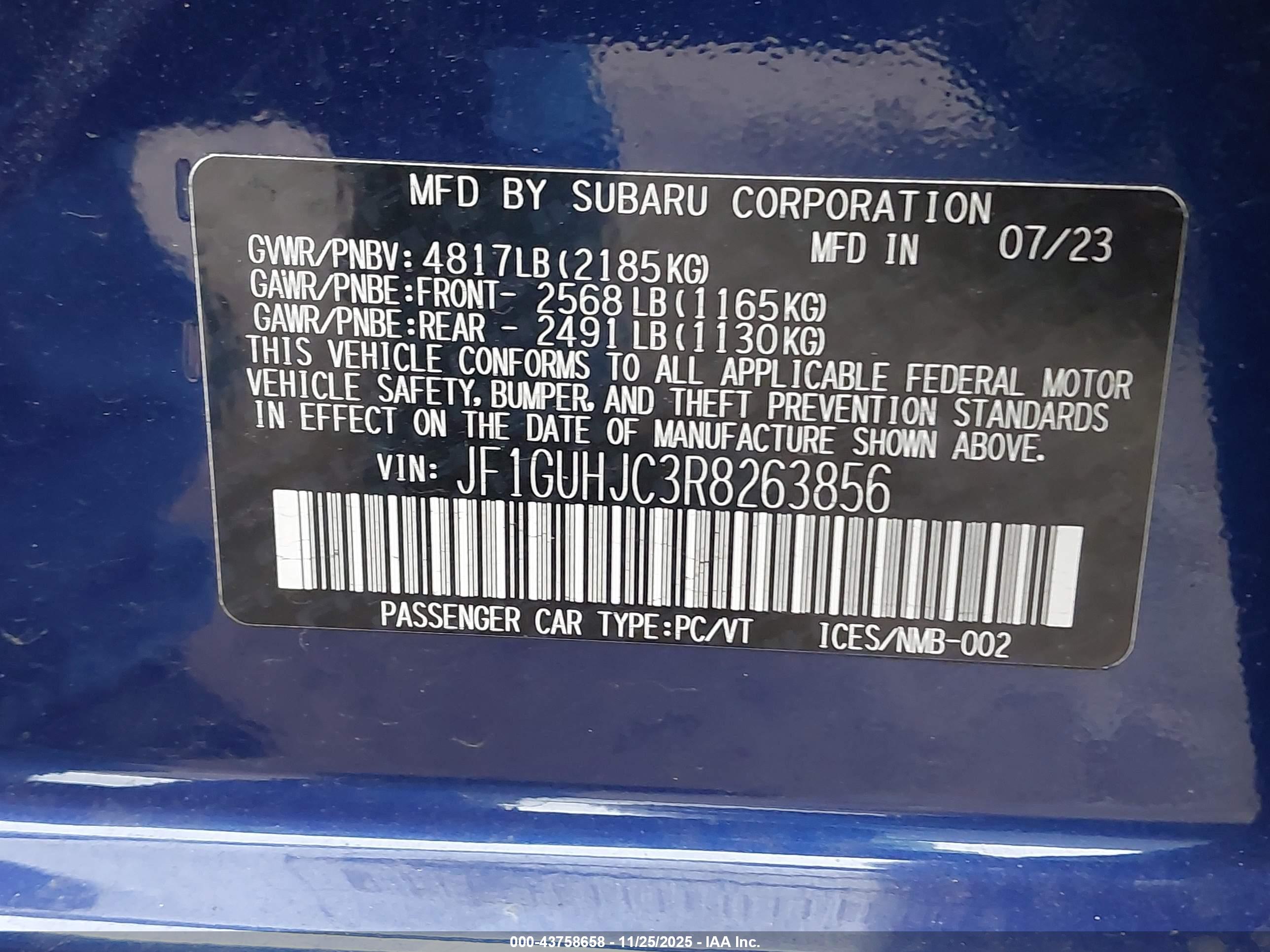 SUBARU IMPREZA image 9