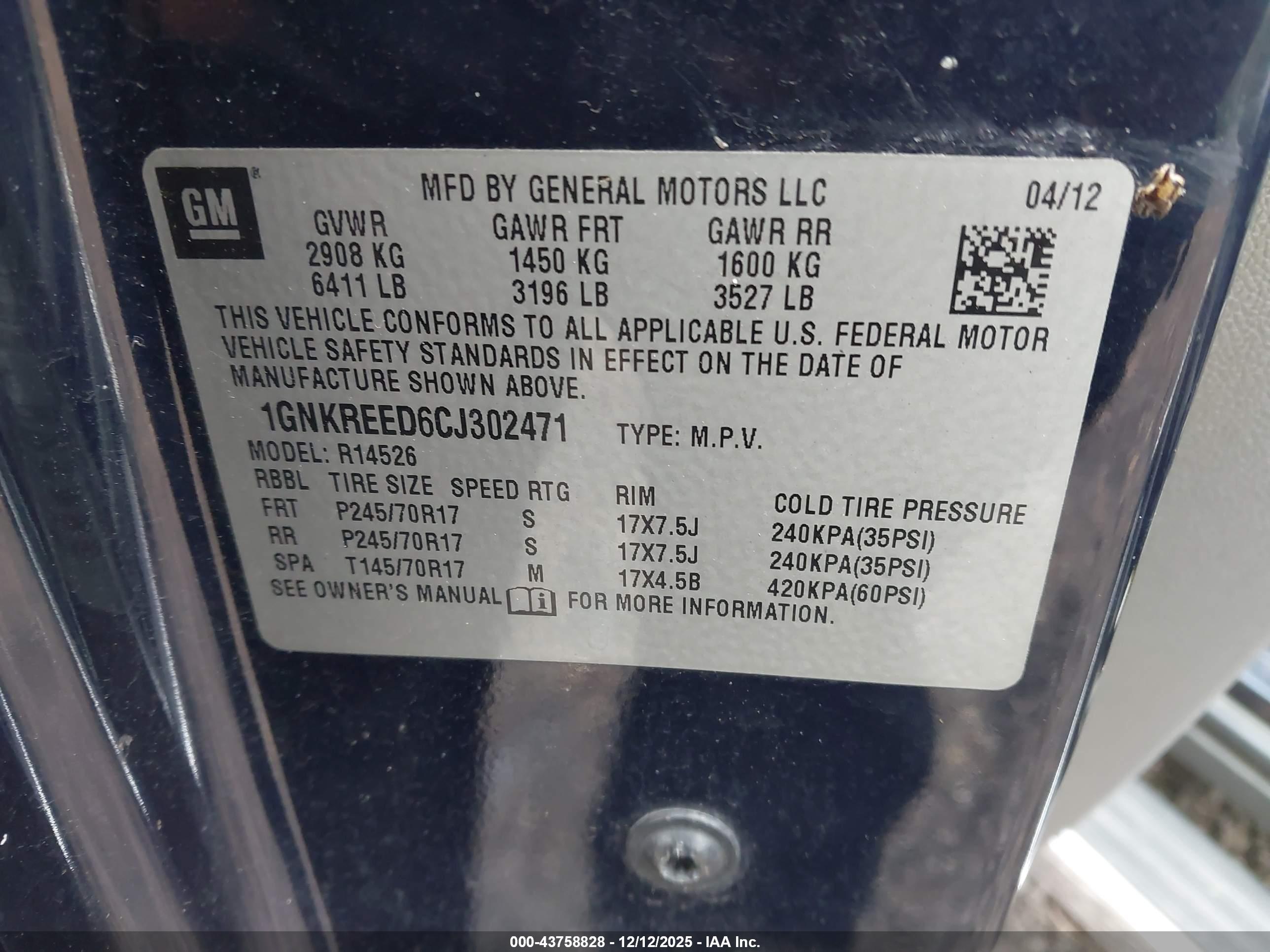 CHEVROLET TRAVERSE image 9