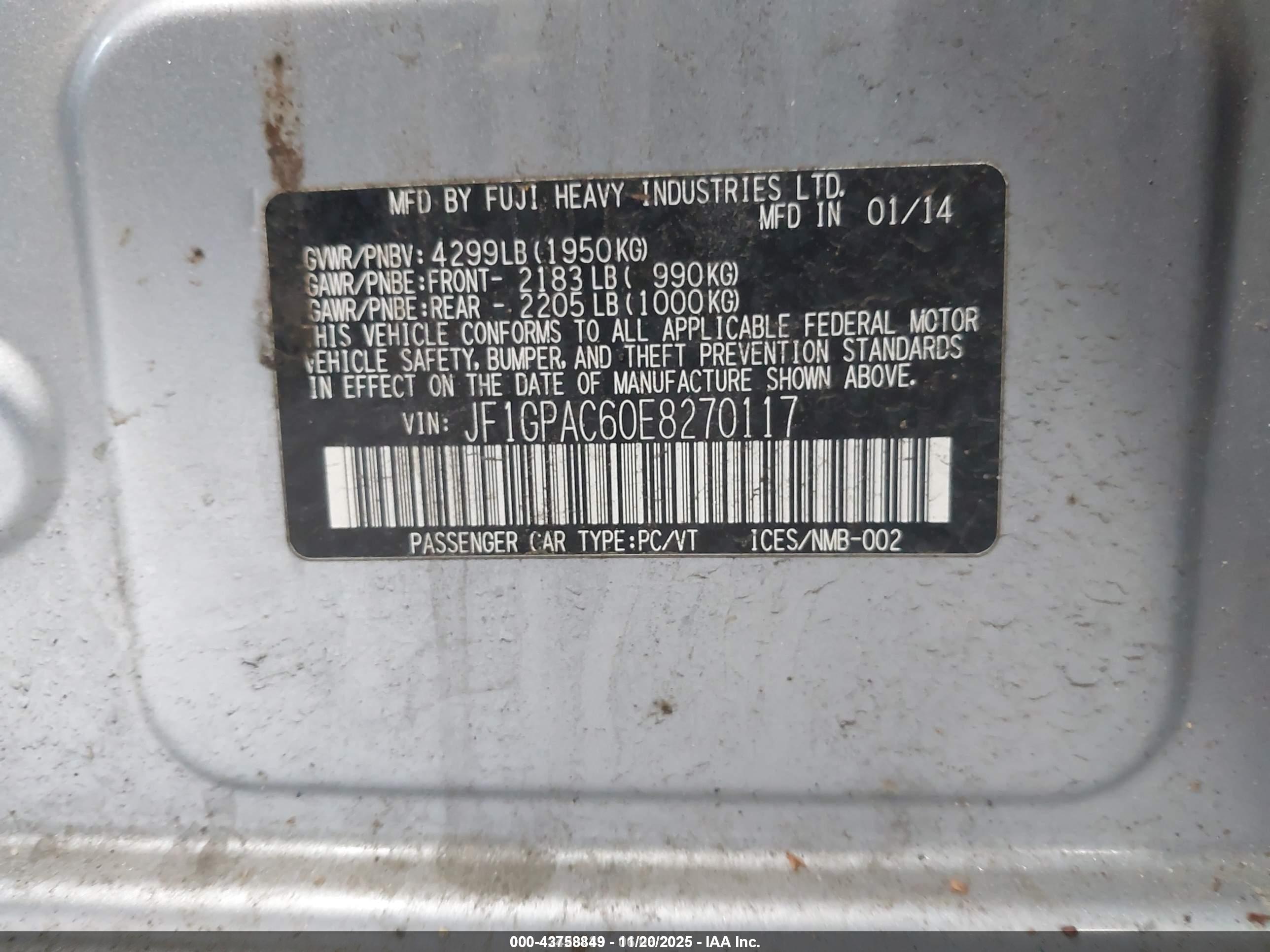 SUBARU IMPREZA image 9