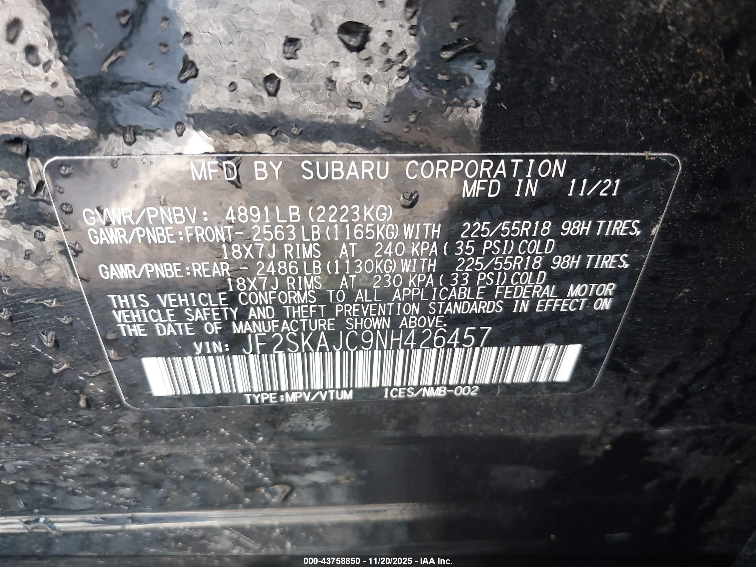 SUBARU FORESTER image 9