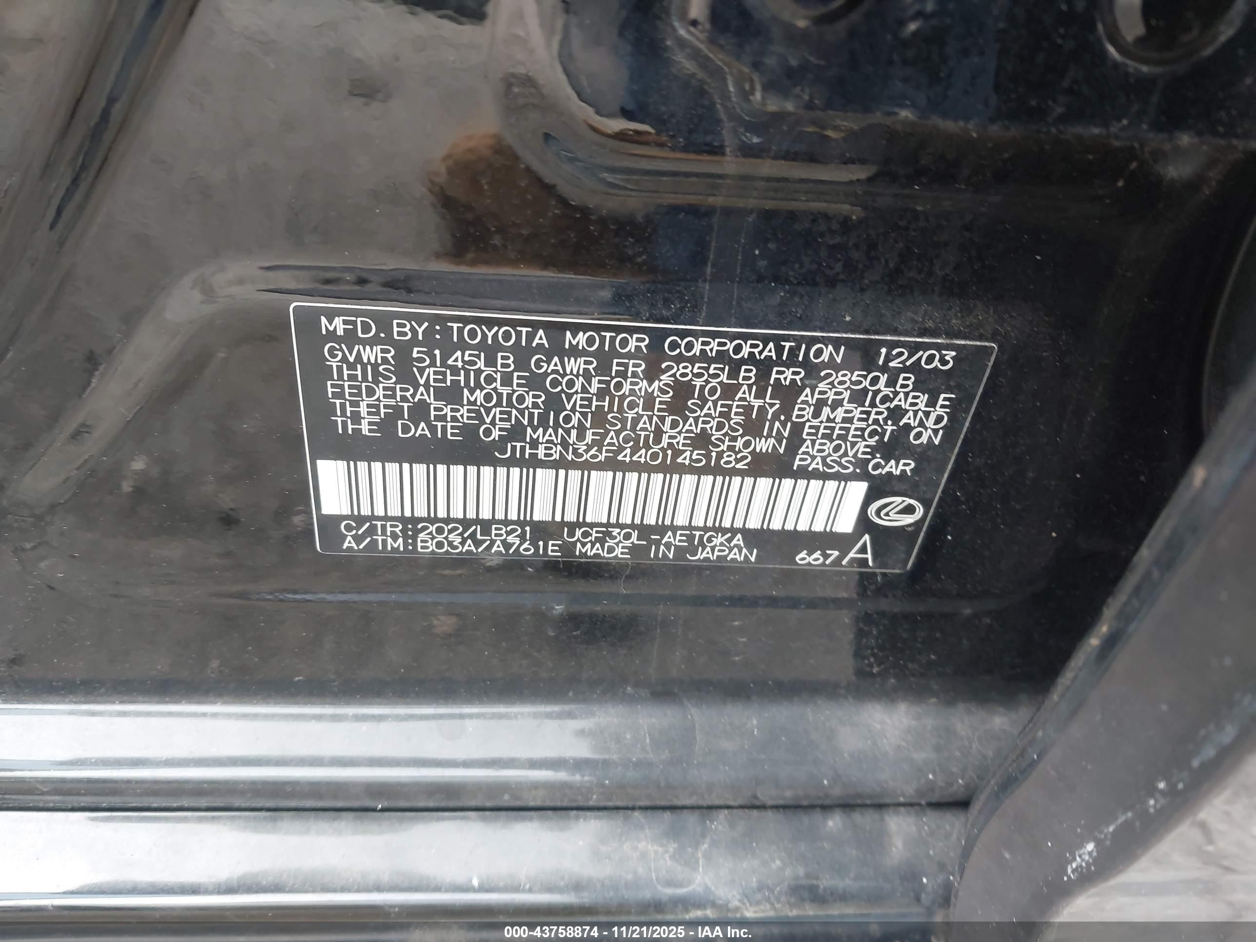 LEXUS LS image 9