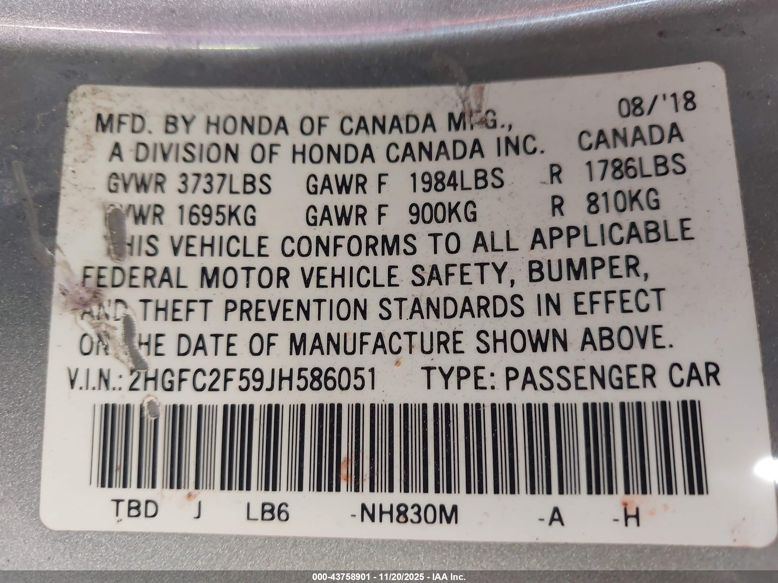 HONDA CIVIC image 9