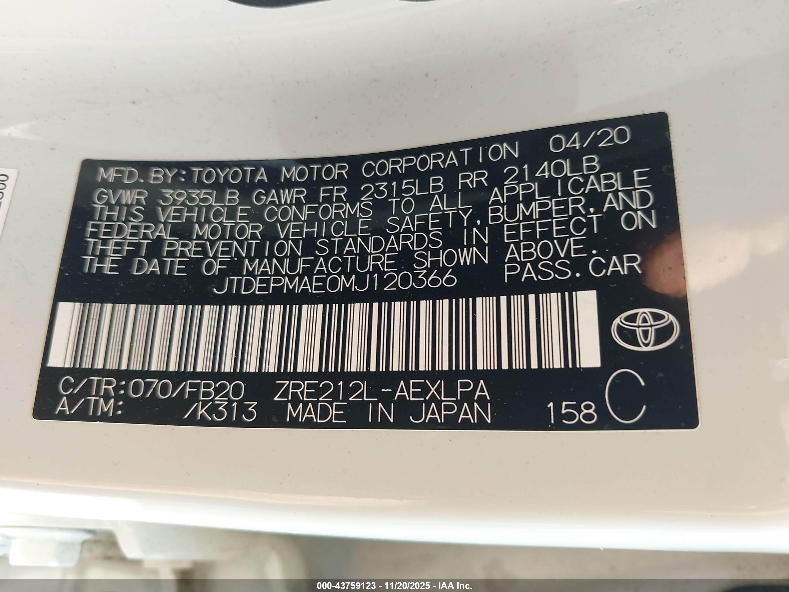 TOYOTA COROLLA image 9
