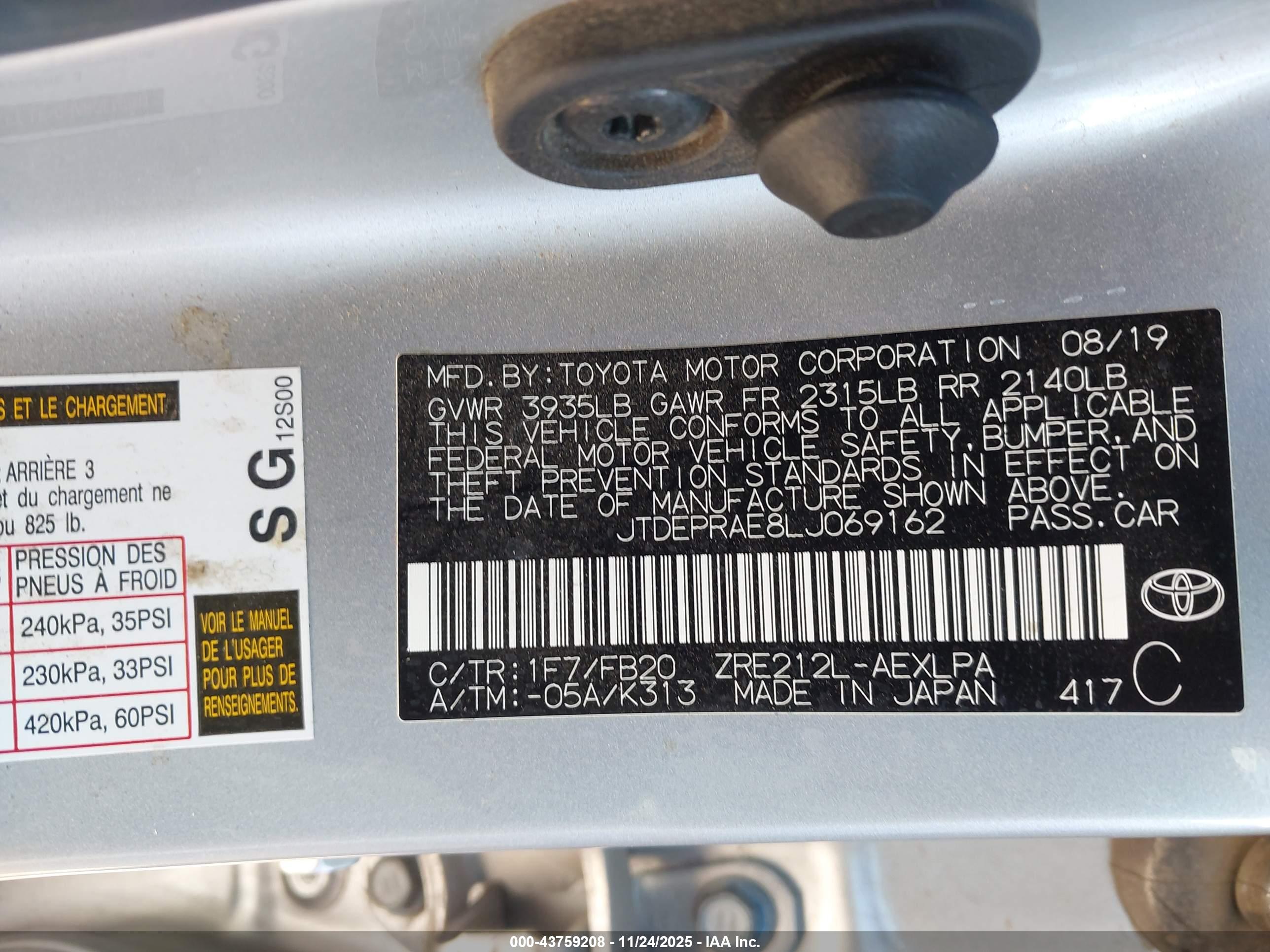TOYOTA COROLLA image 9