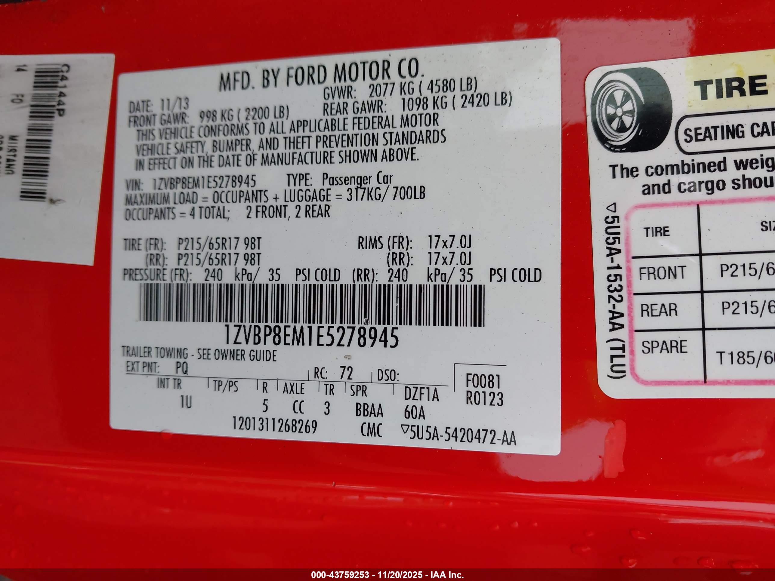 FORD MUSTANG image 9
