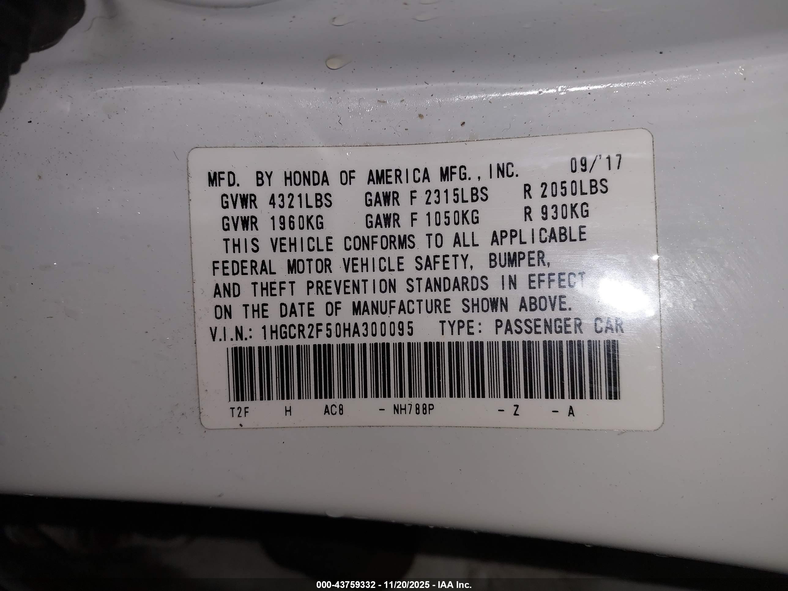 HONDA ACCORD image 9