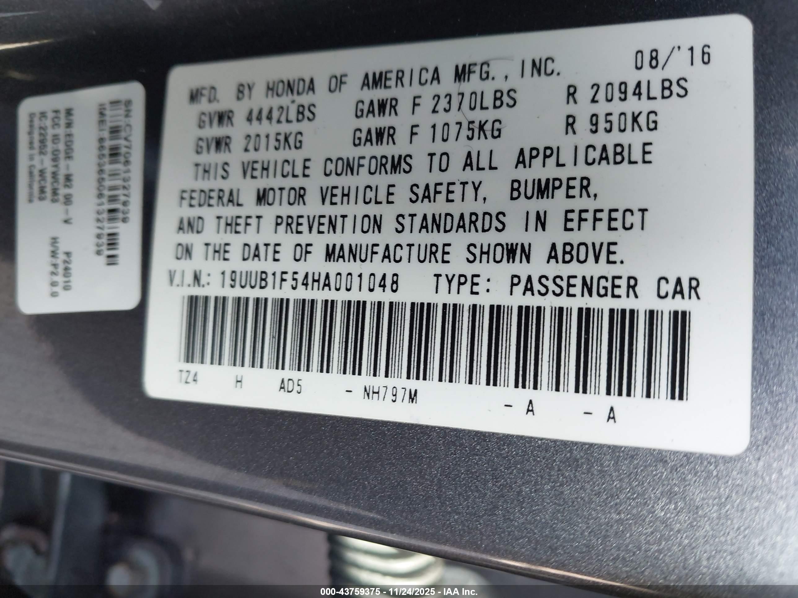 ACURA TLX image 9
