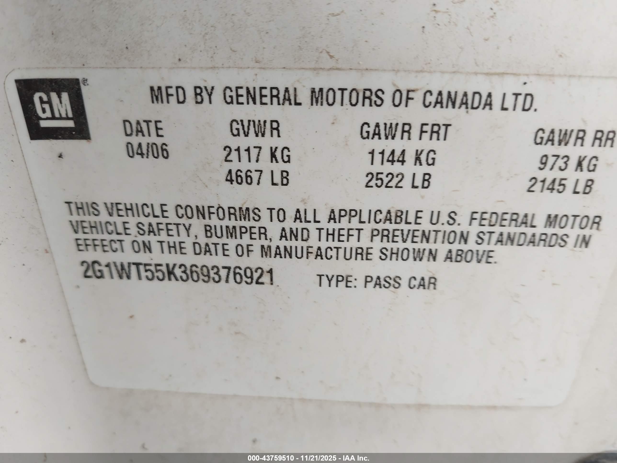 CHEVROLET IMPALA image 9