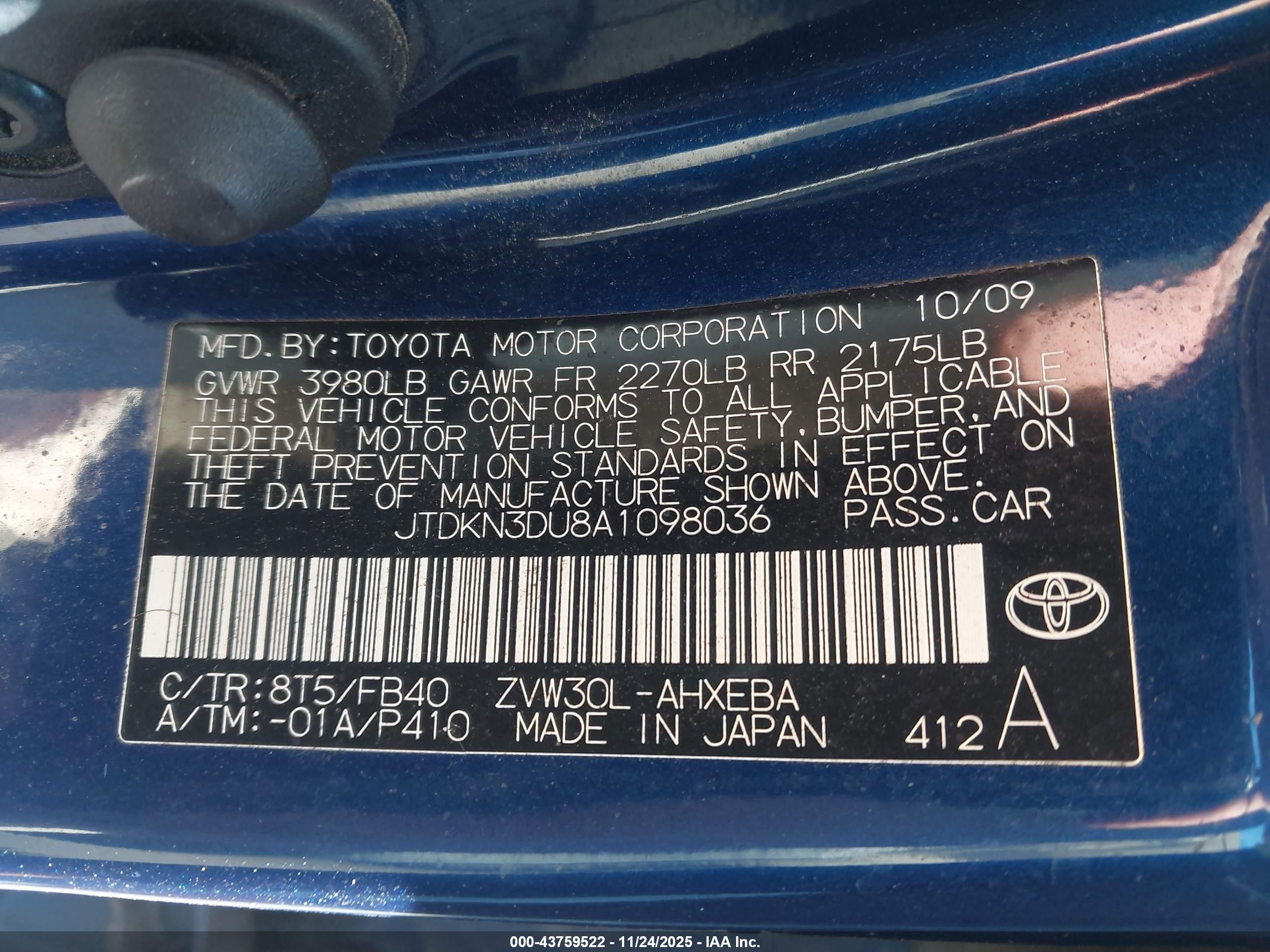 TOYOTA PRIUS image 9