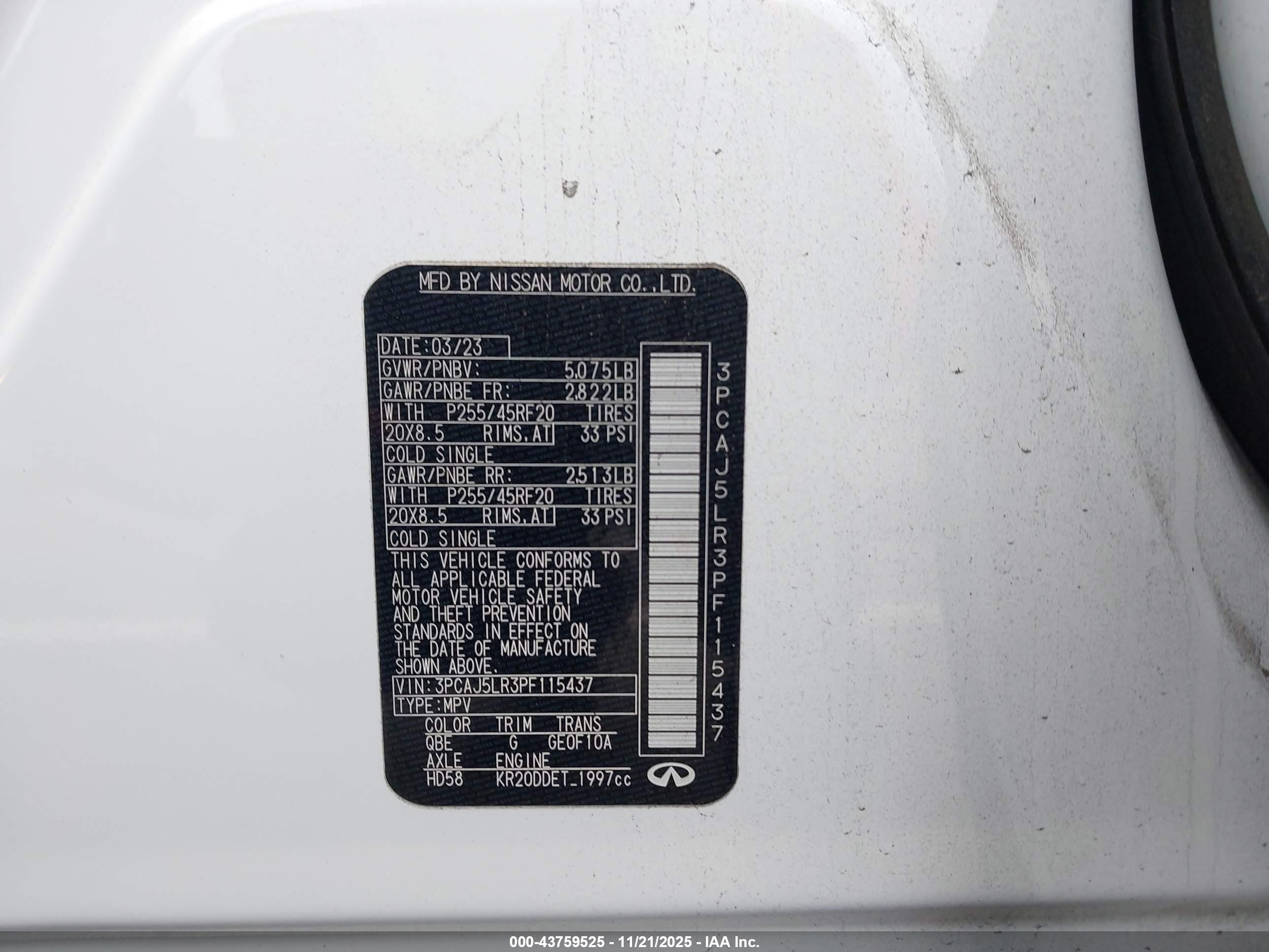 INFINITI QX55 image 9