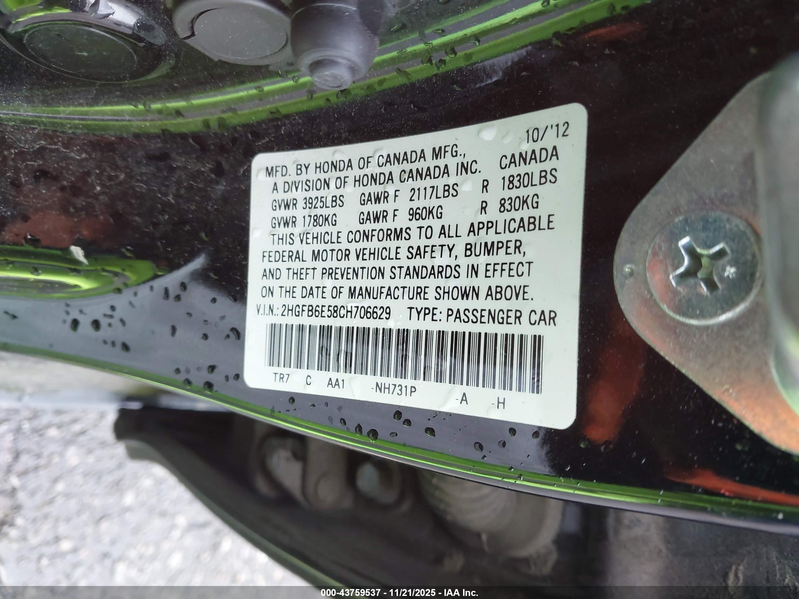 HONDA CIVIC image 9