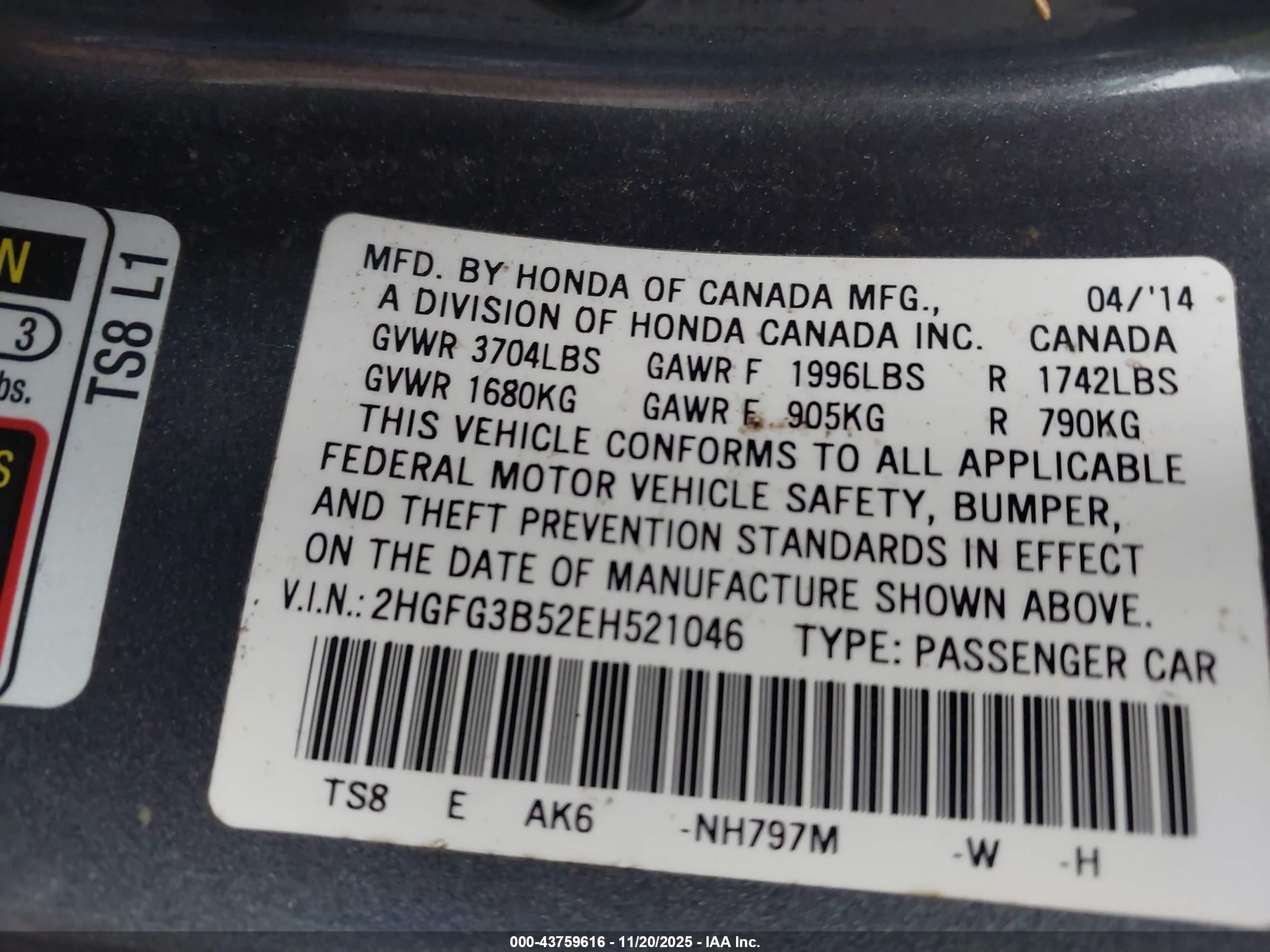 HONDA CIVIC image 9