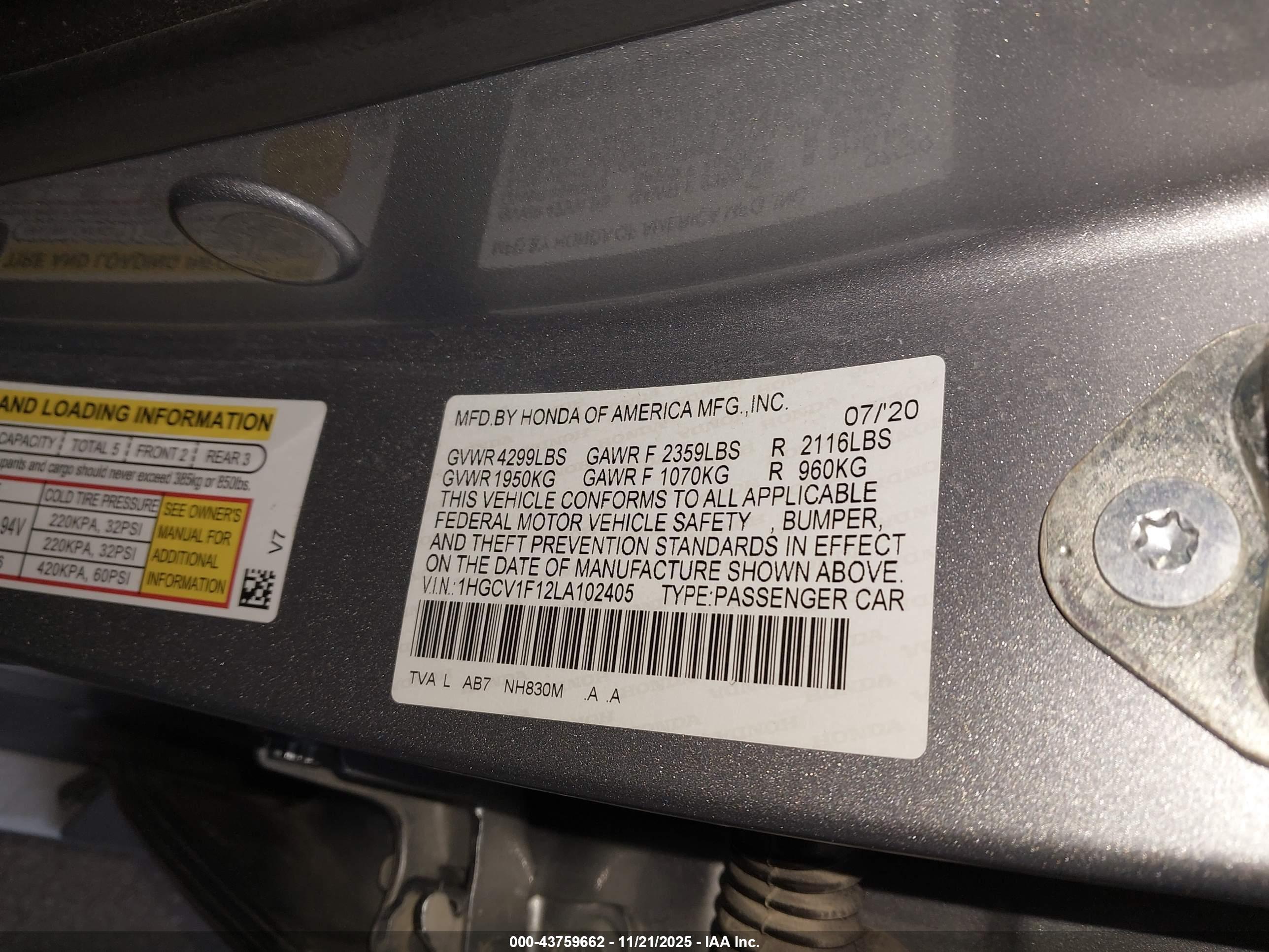 HONDA ACCORD image 9