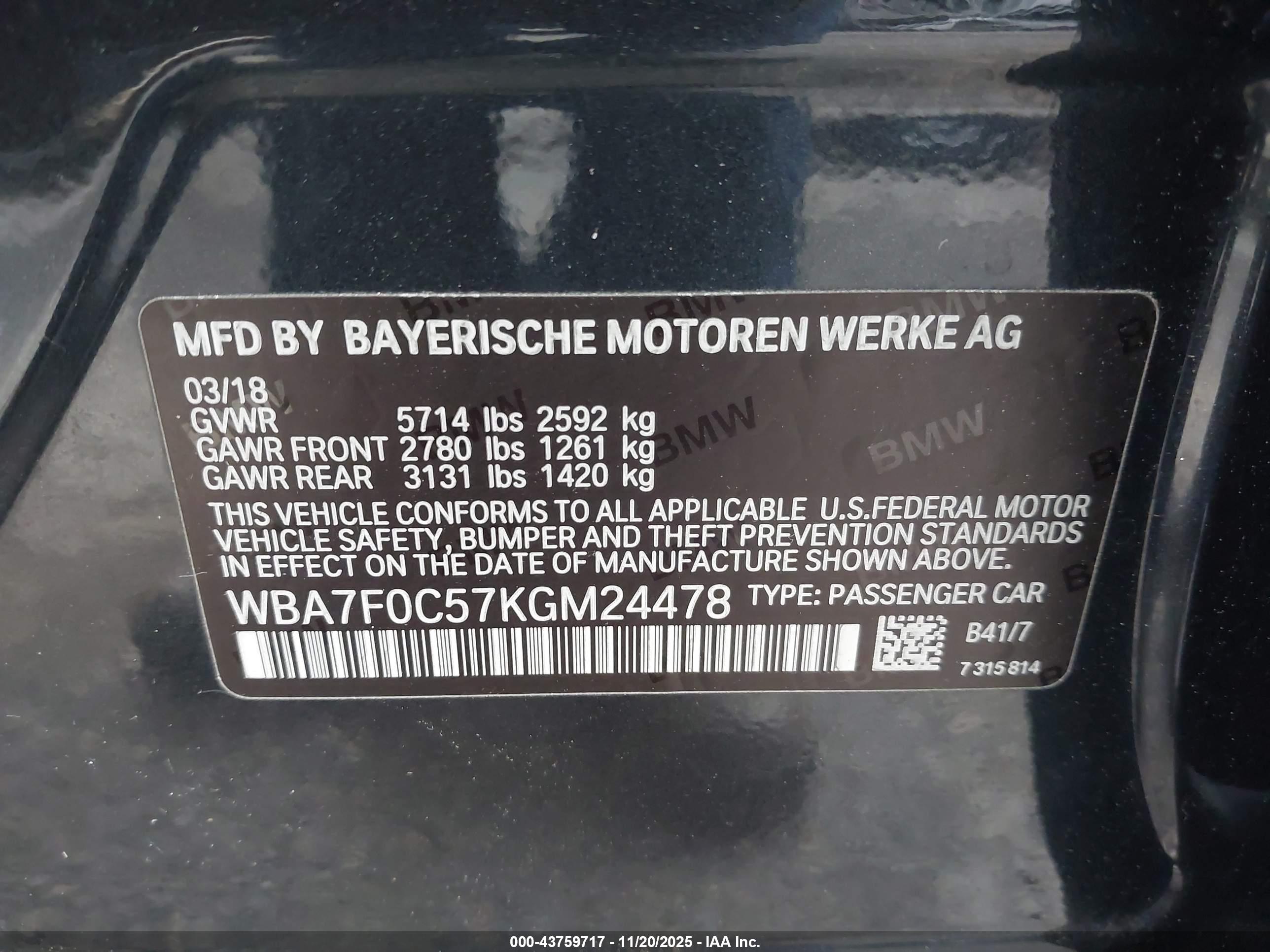 BMW 750I image 9