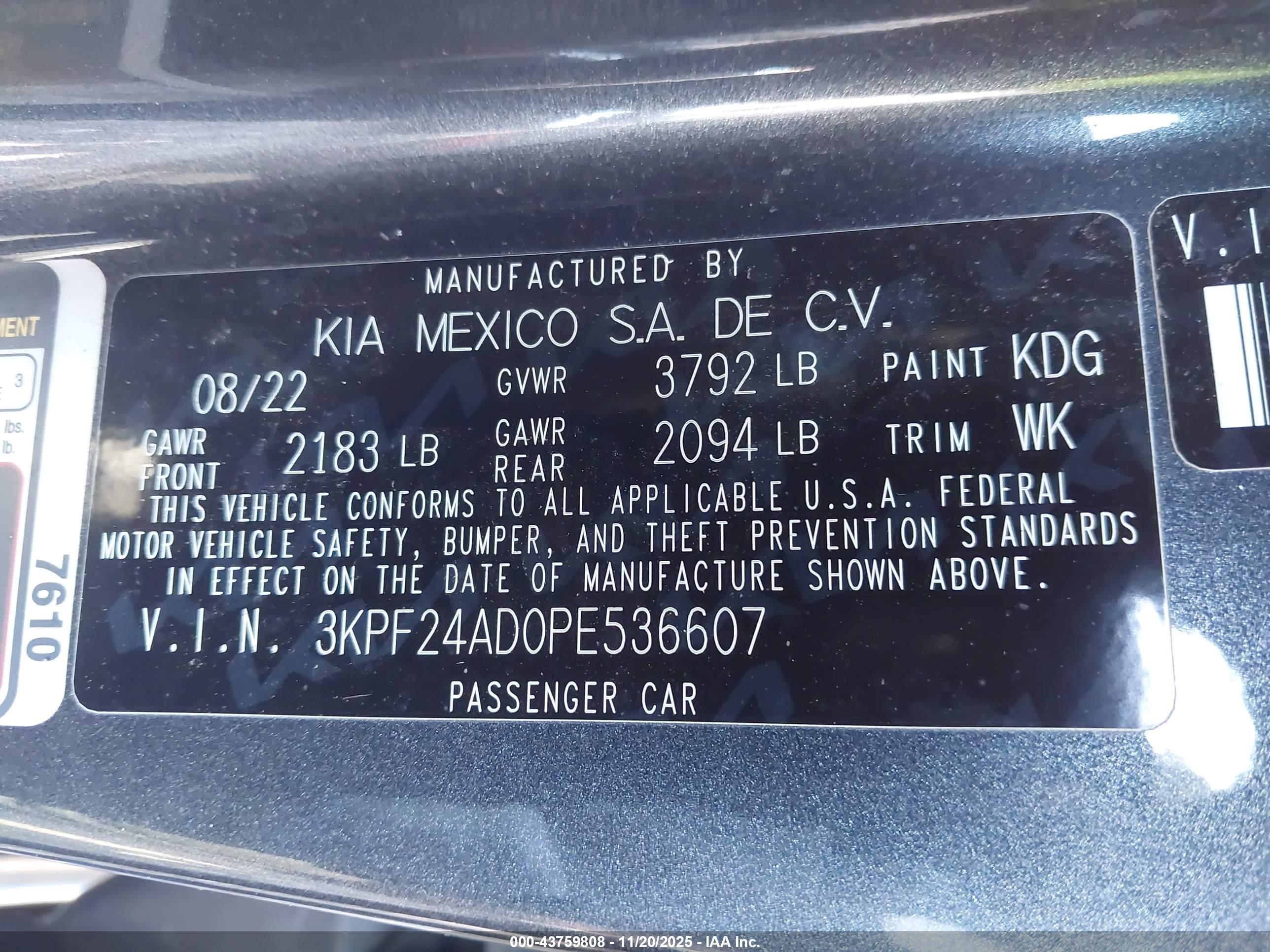 KIA FORTE image 9