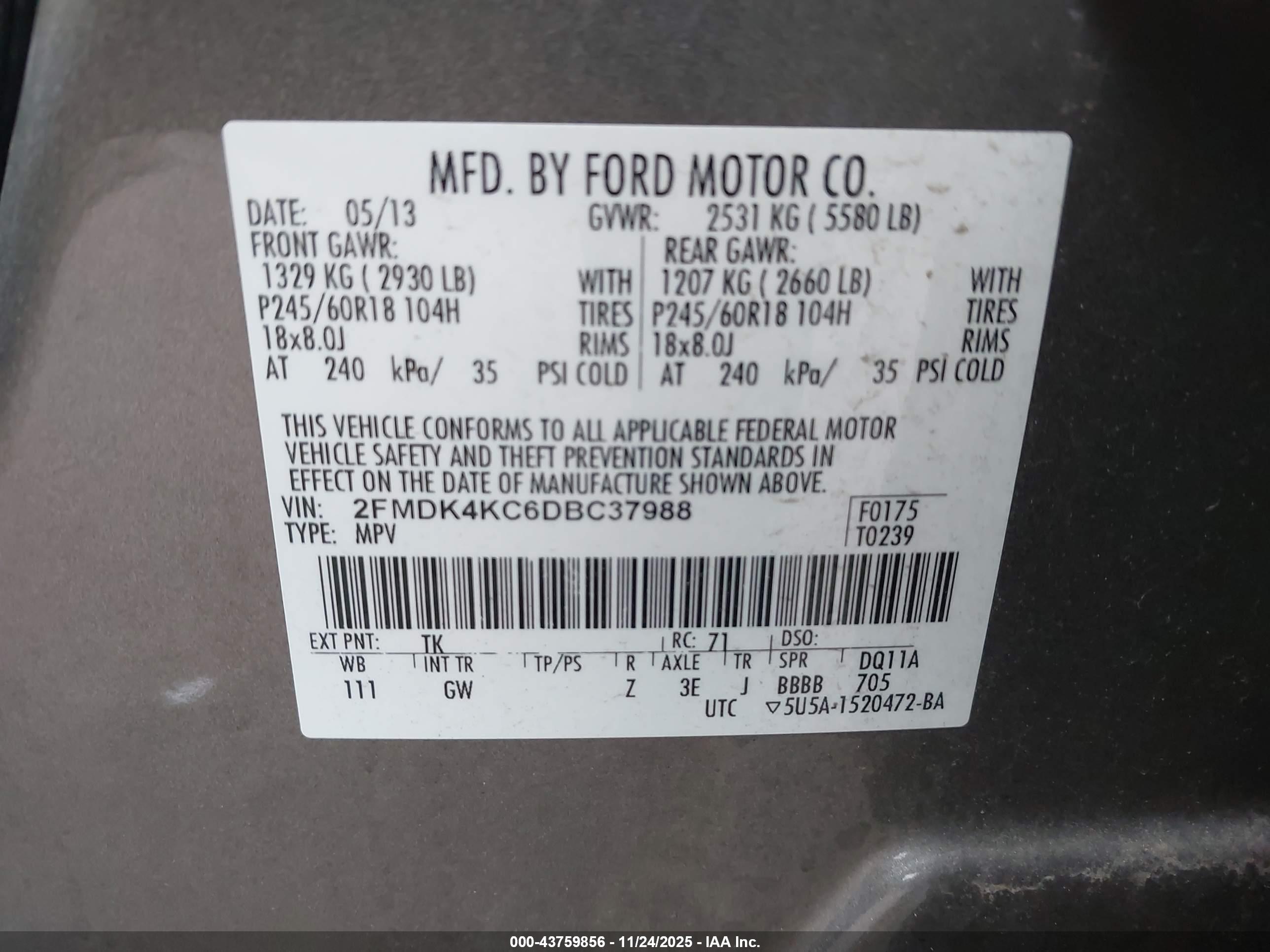 FORD EDGE image 9