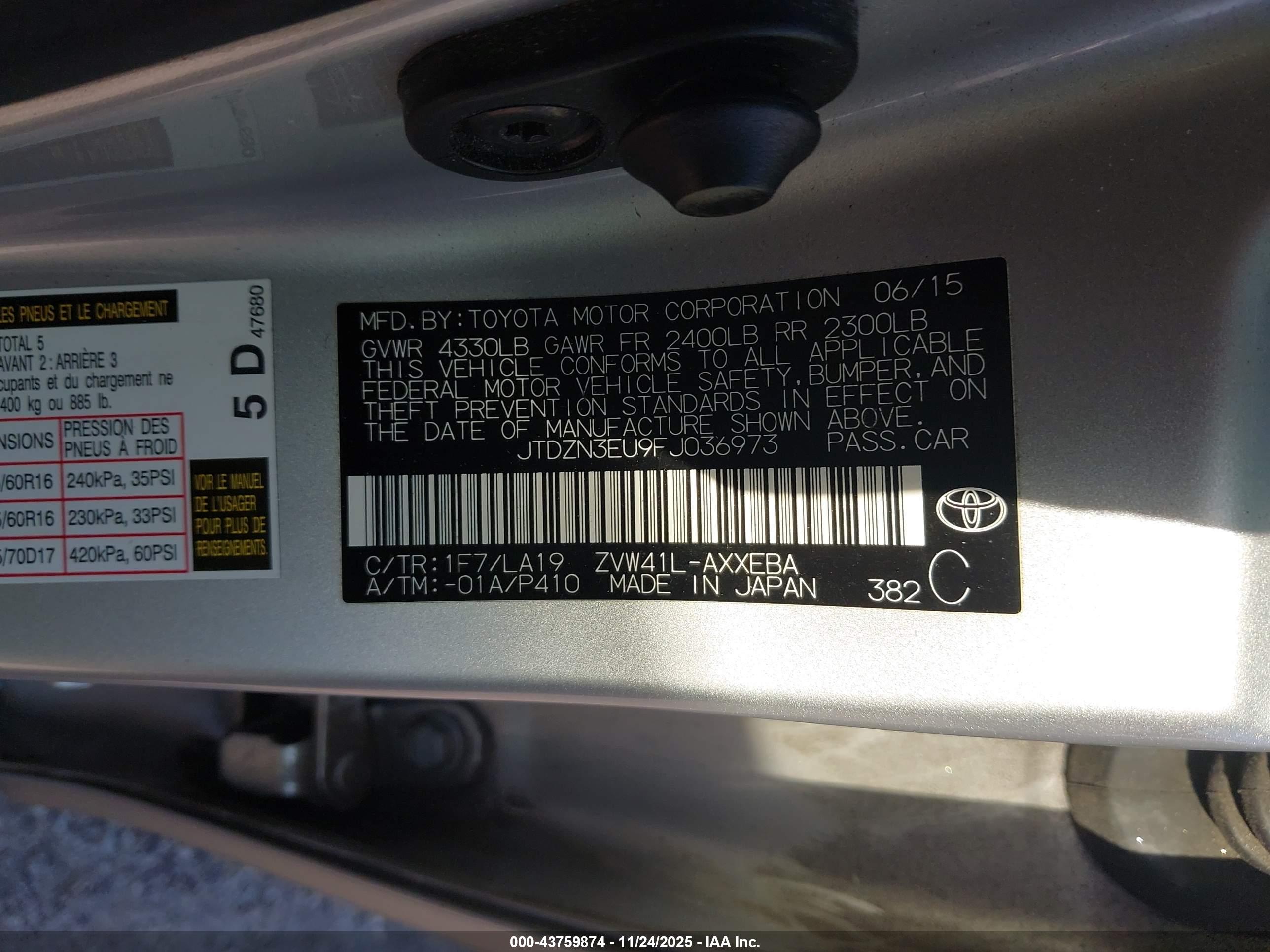 TOYOTA PRIUS image 9