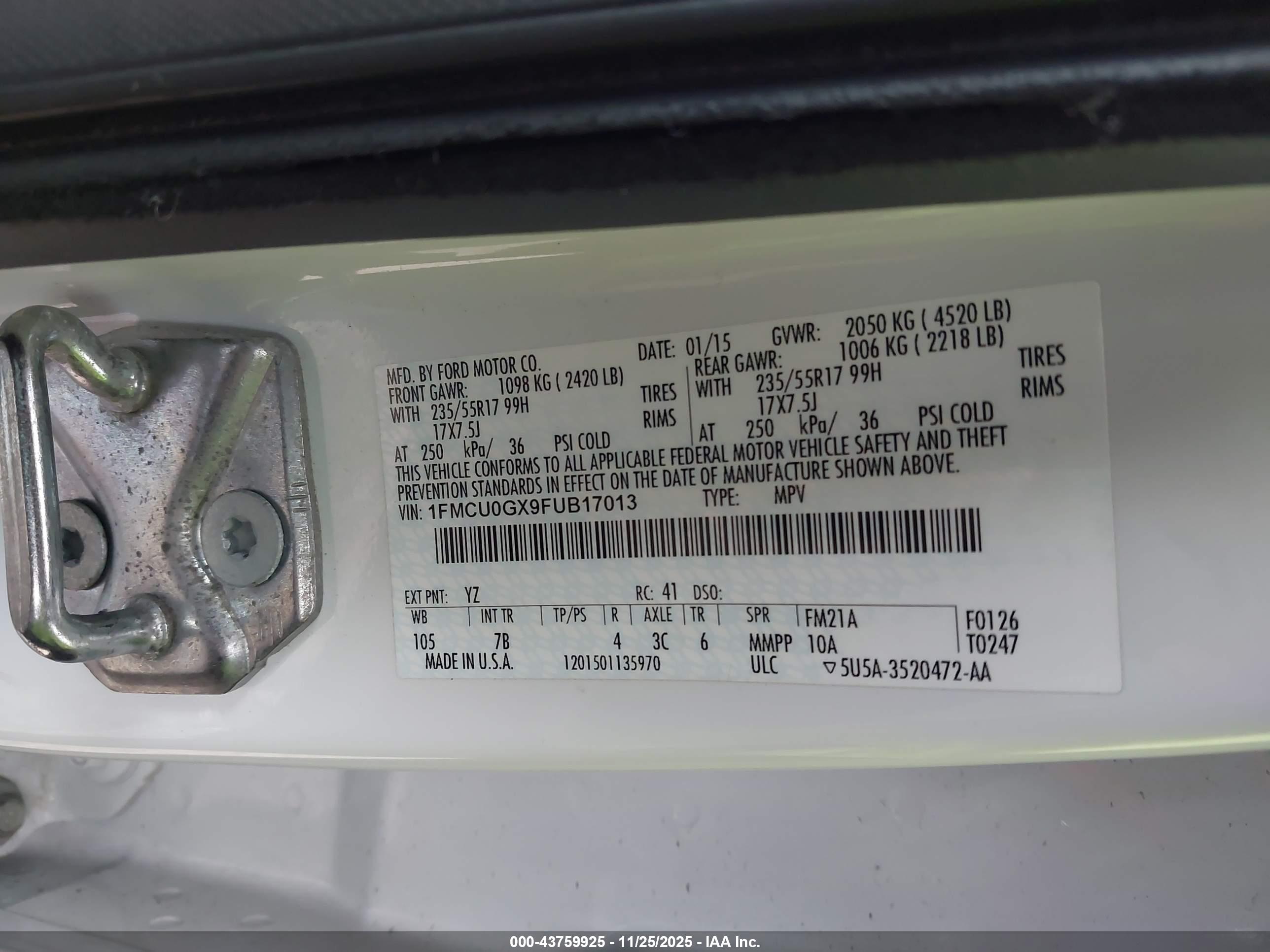 FORD ESCAPE image 9