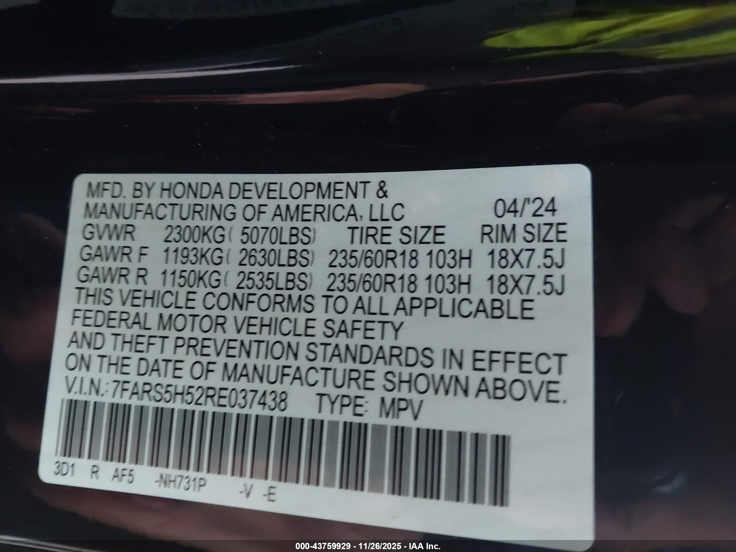 HONDA CR-V image 9