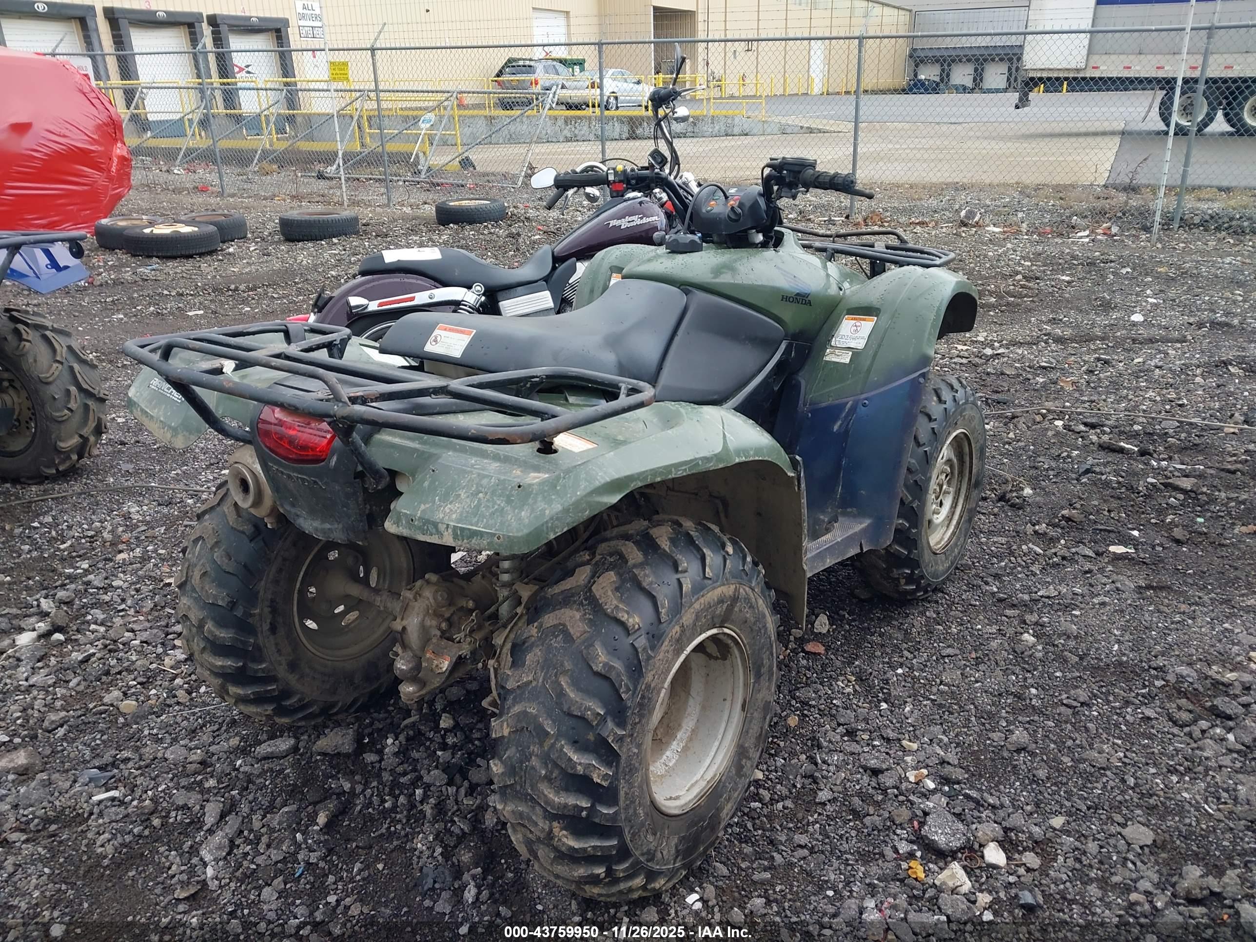 HONDA TRX420 image 4