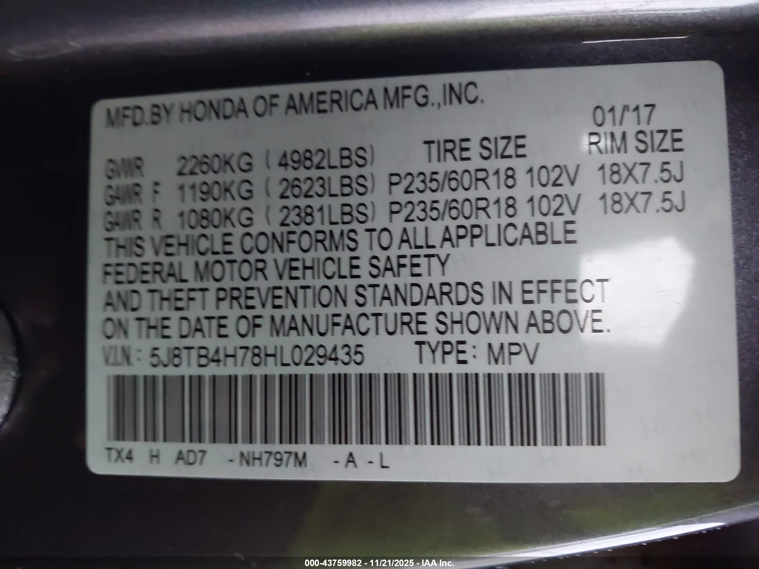 ACURA RDX image 9