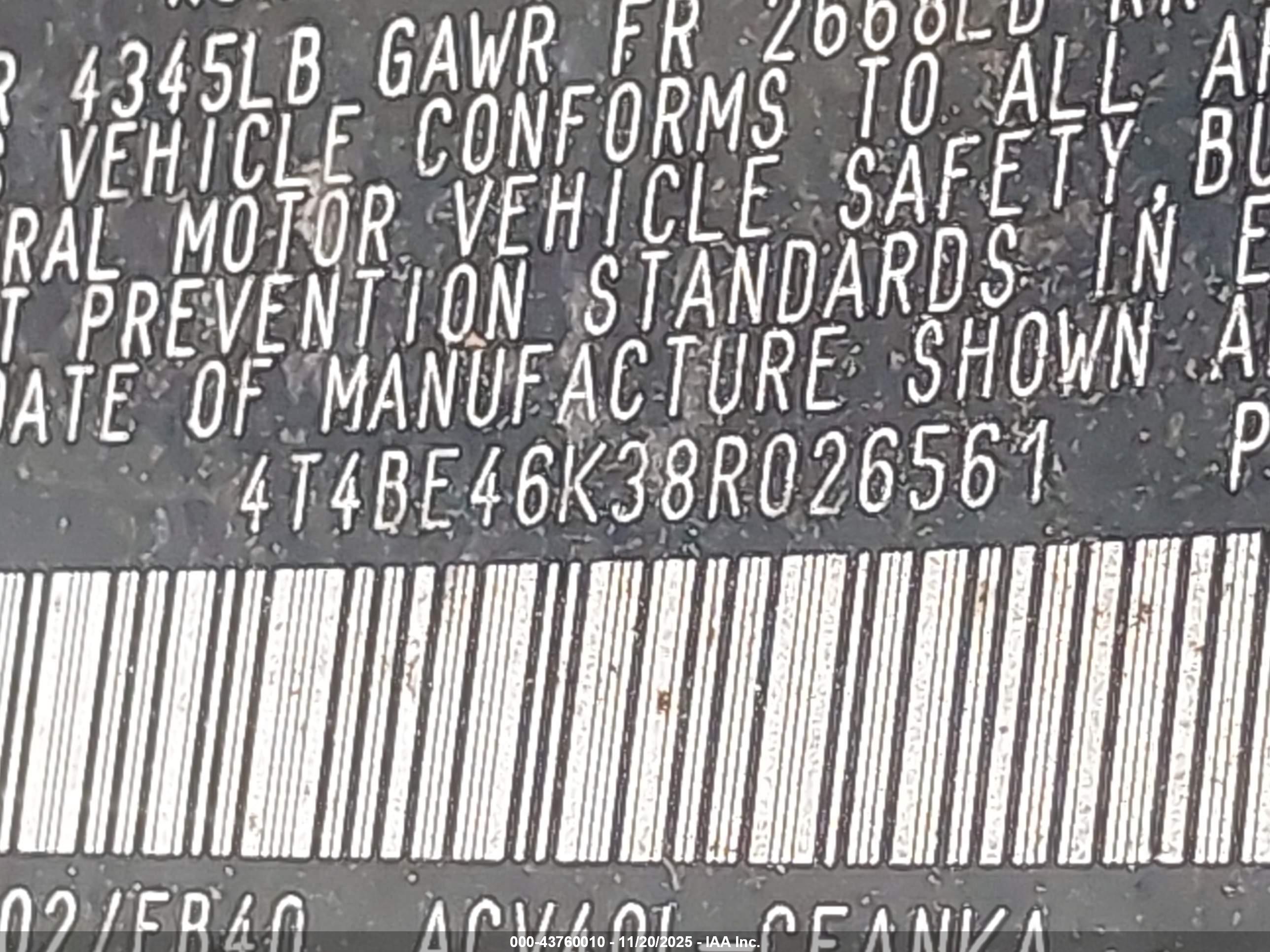 TOYOTA CAMRY image 9