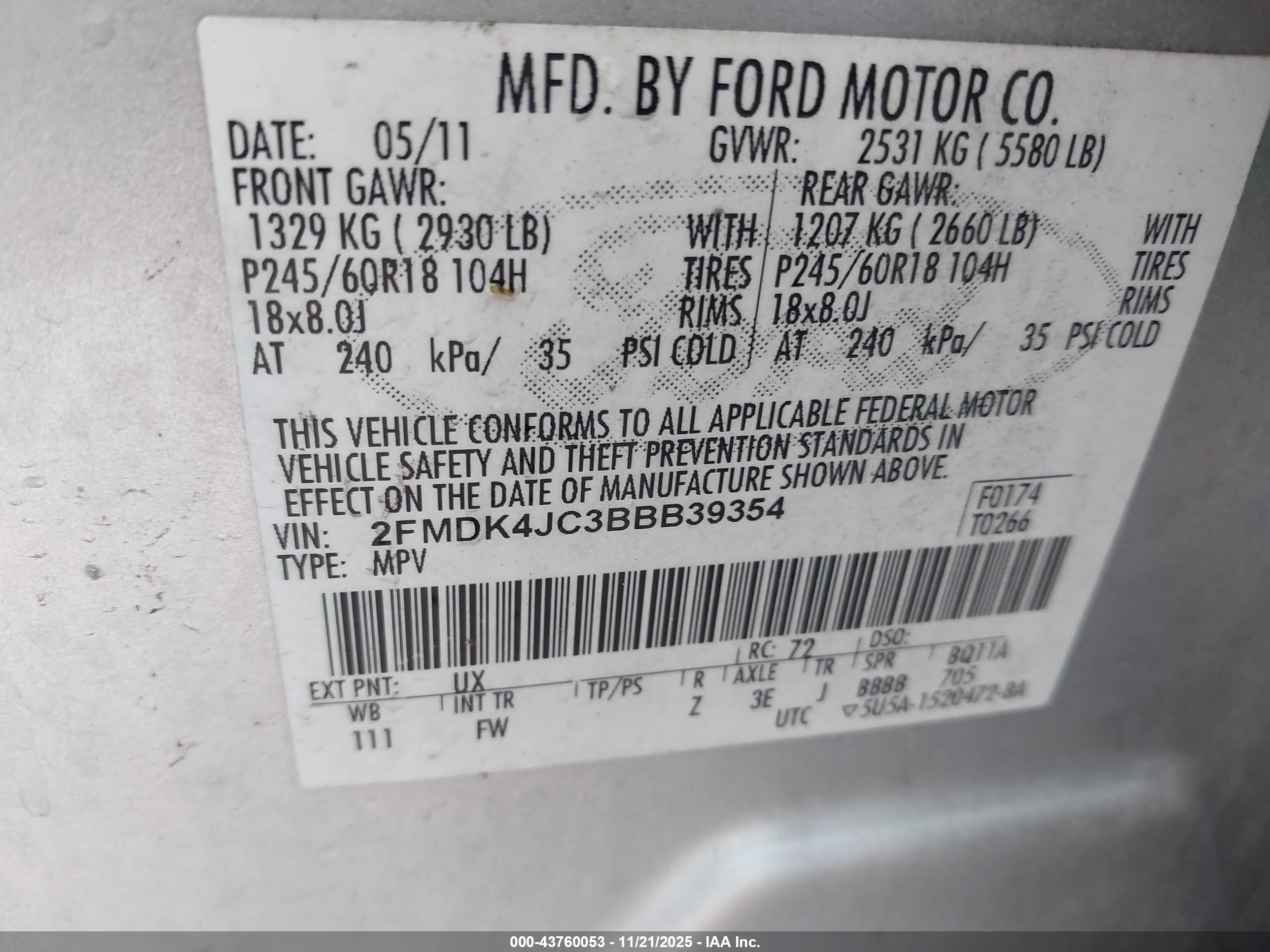 FORD EDGE image 9