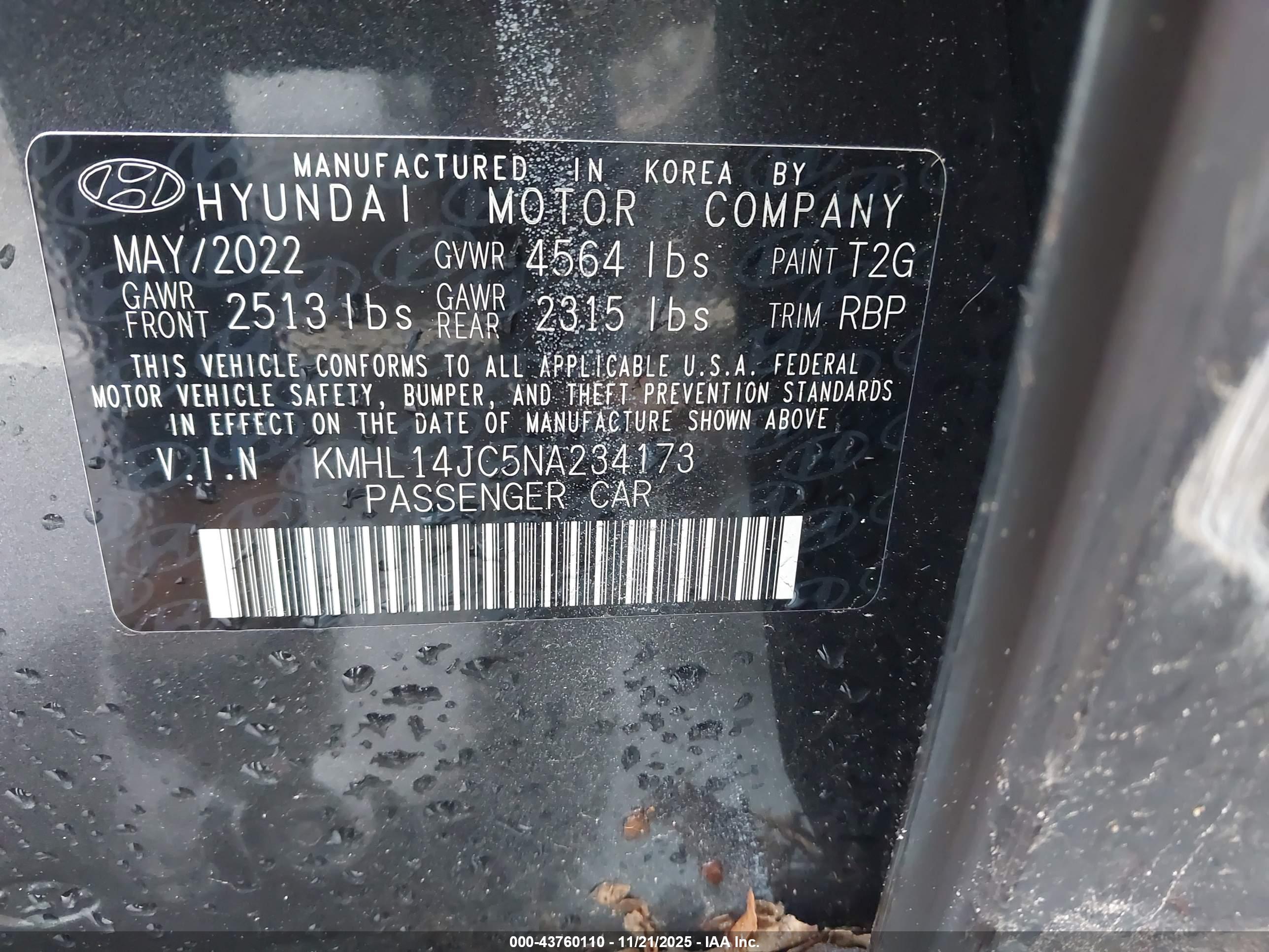 HYUNDAI SONATA image 9