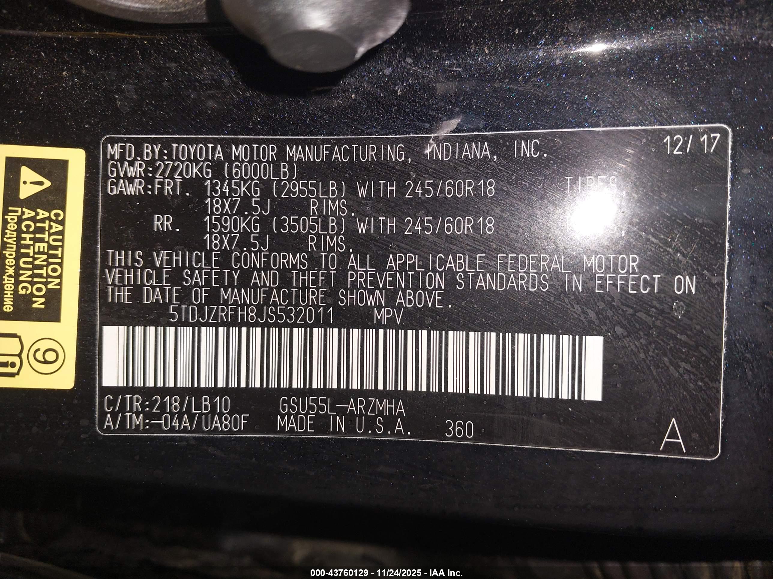 TOYOTA HIGHLANDER image 9
