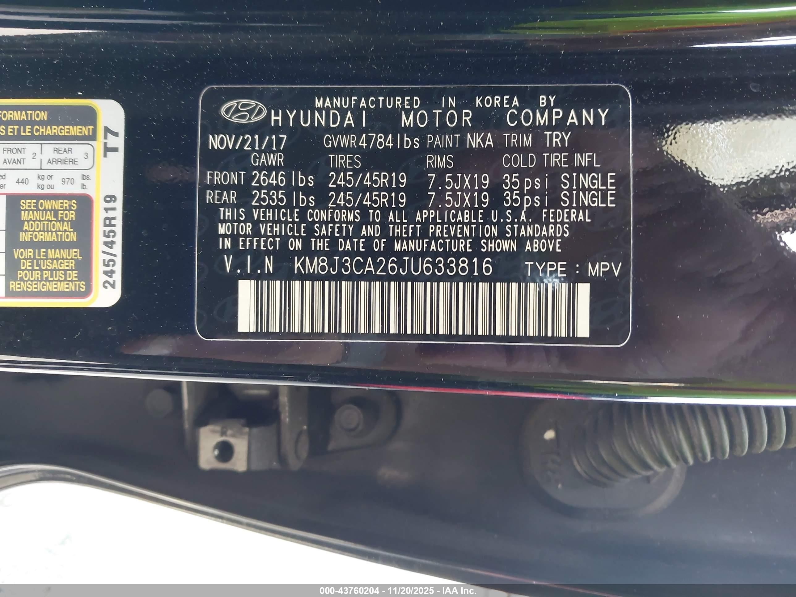 HYUNDAI TUCSON image 9