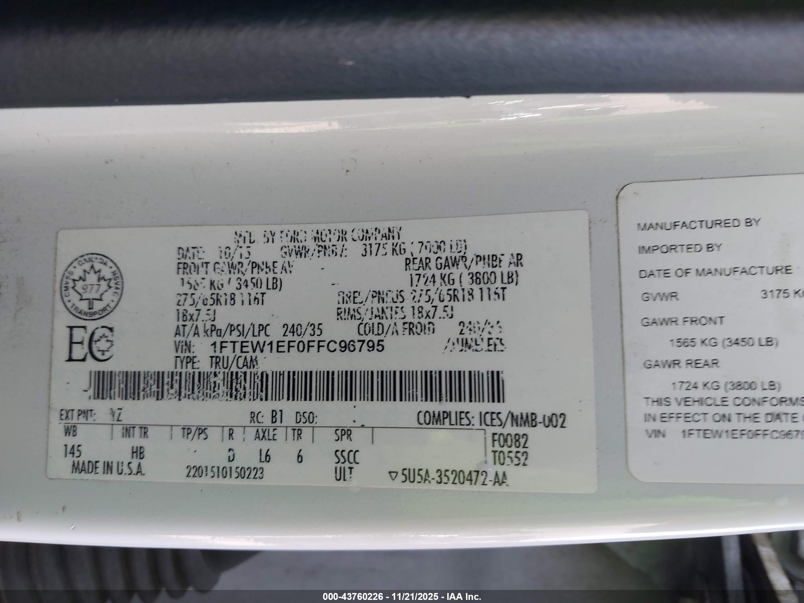 FORD F-150 image 9
