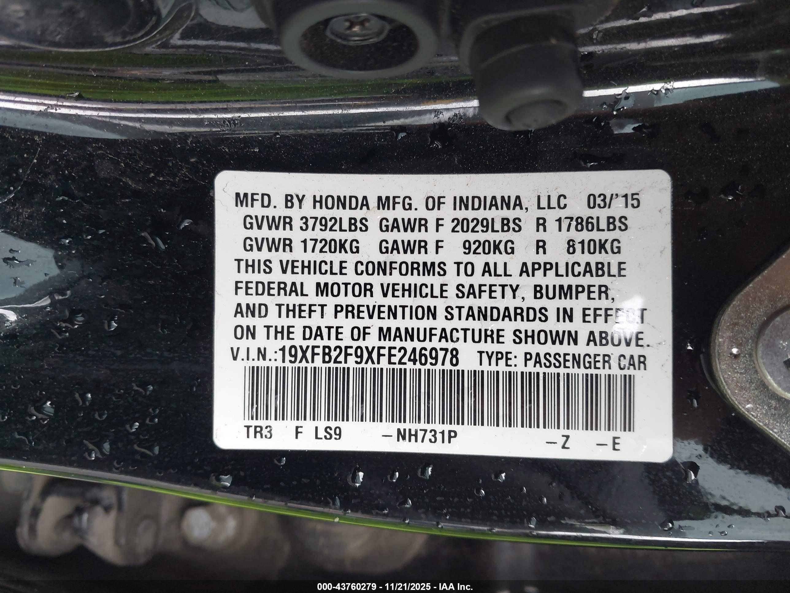 HONDA CIVIC image 9