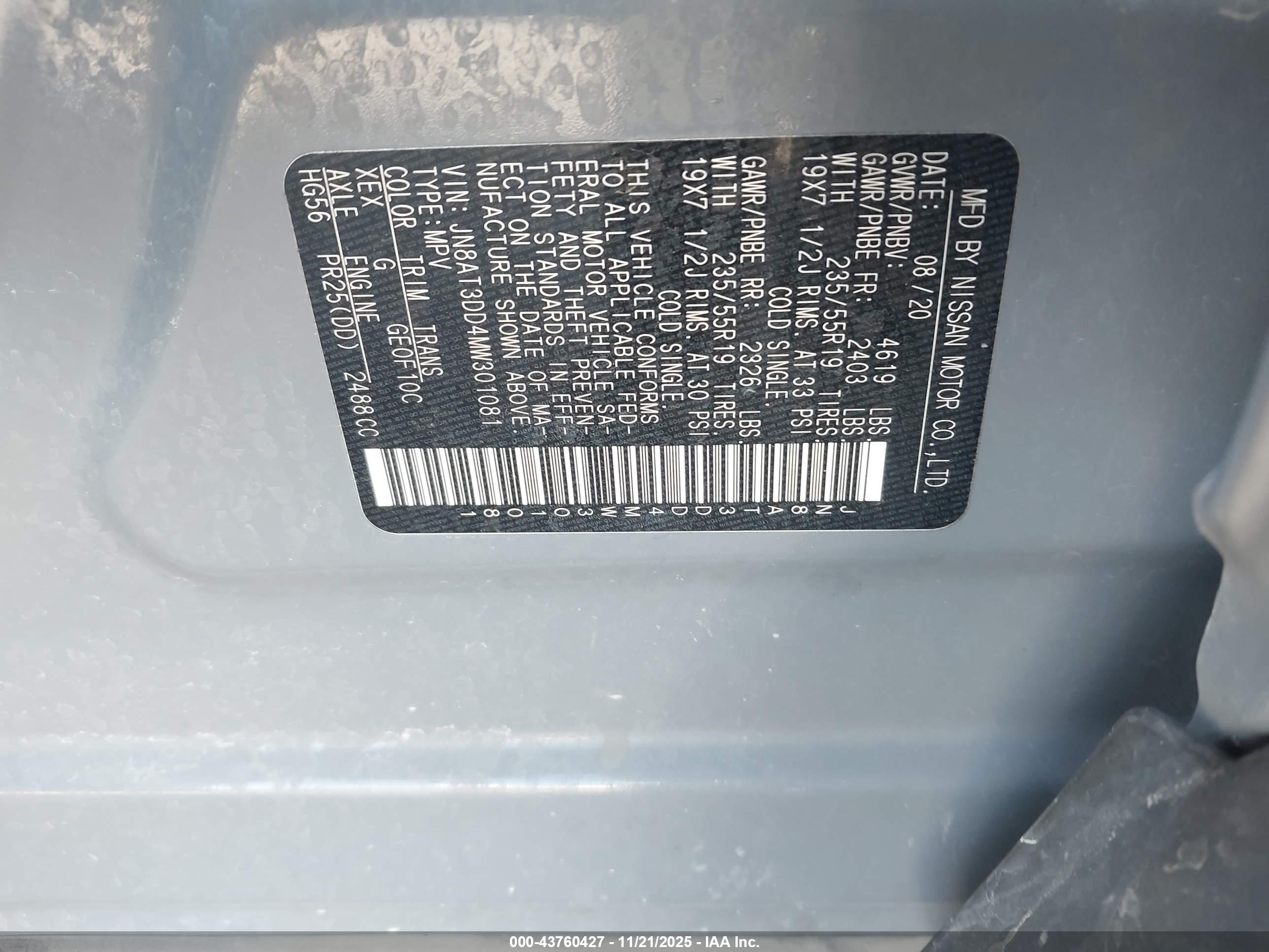 NISSAN ROGUE image 9