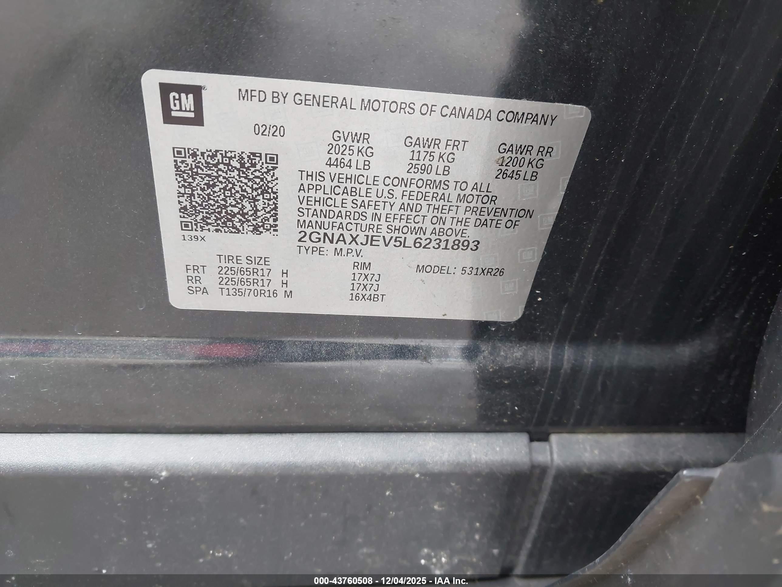 CHEVROLET EQUINOX image 9