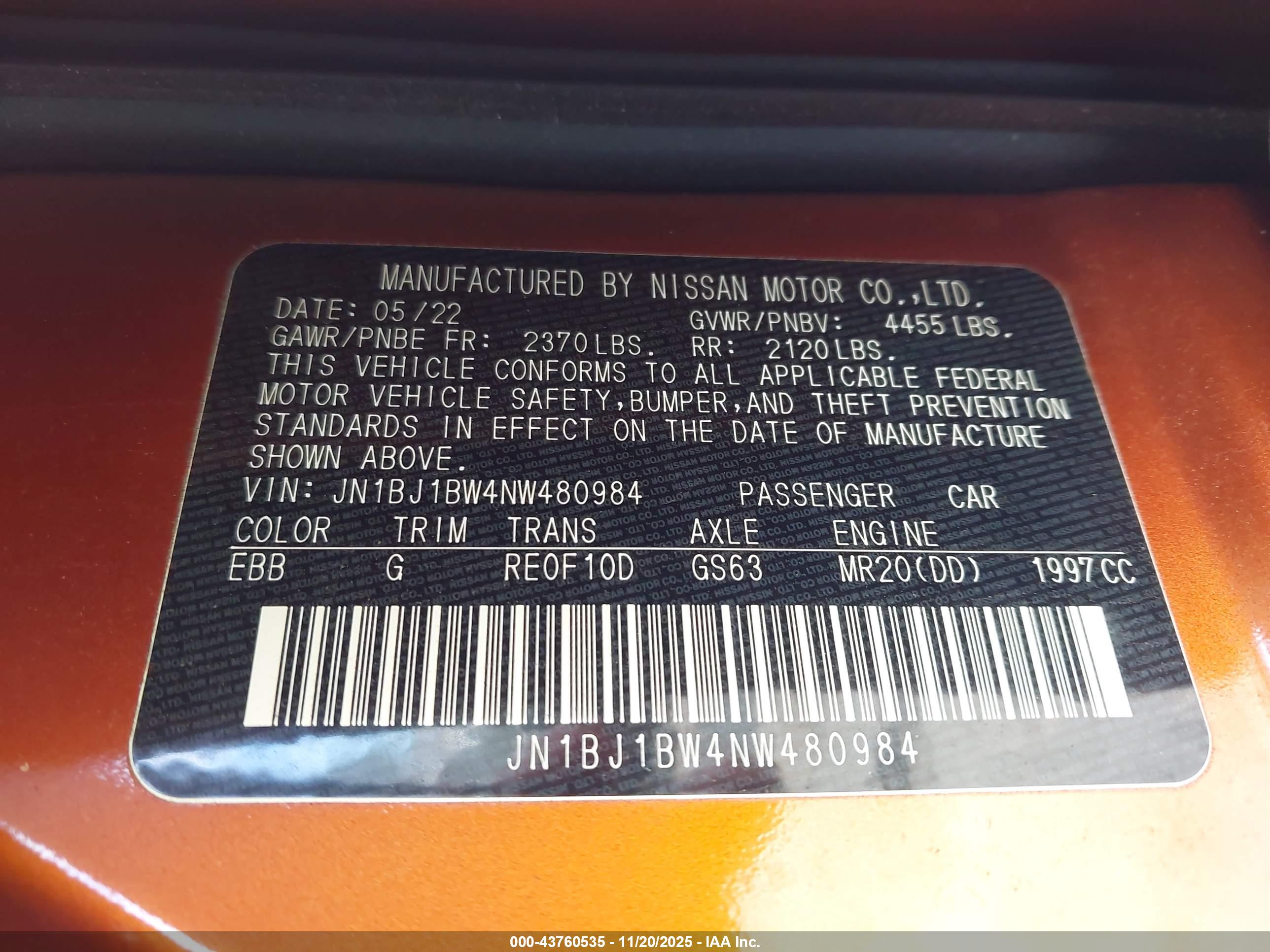 NISSAN ROGUE image 9