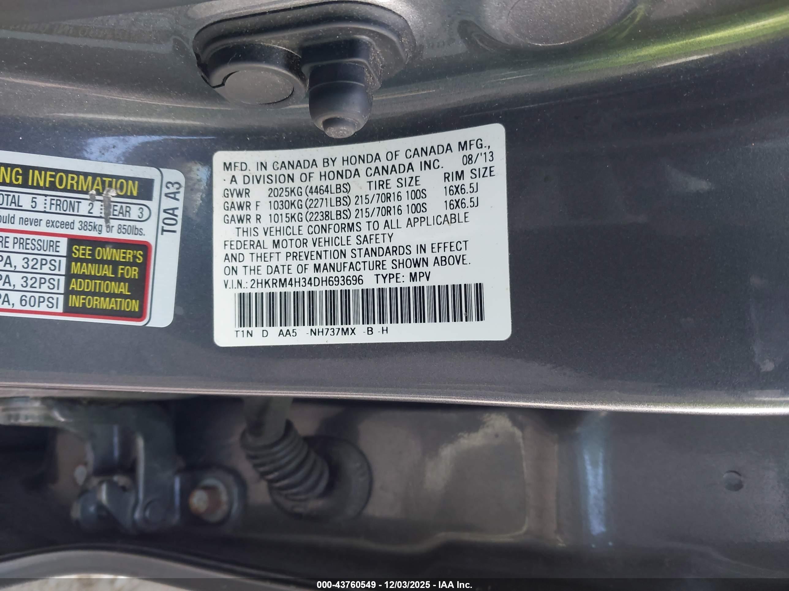 HONDA CR-V image 9