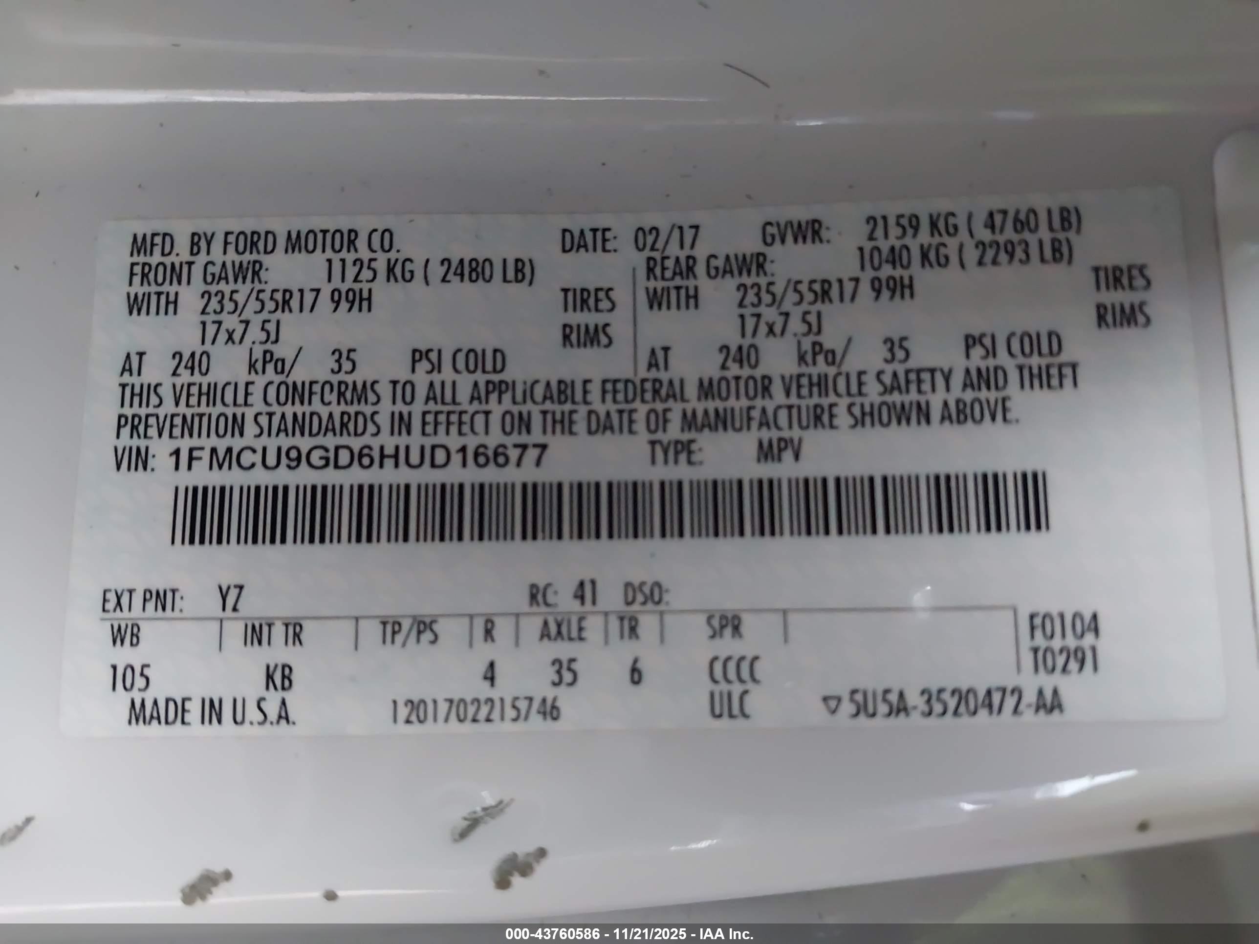 FORD ESCAPE image 9