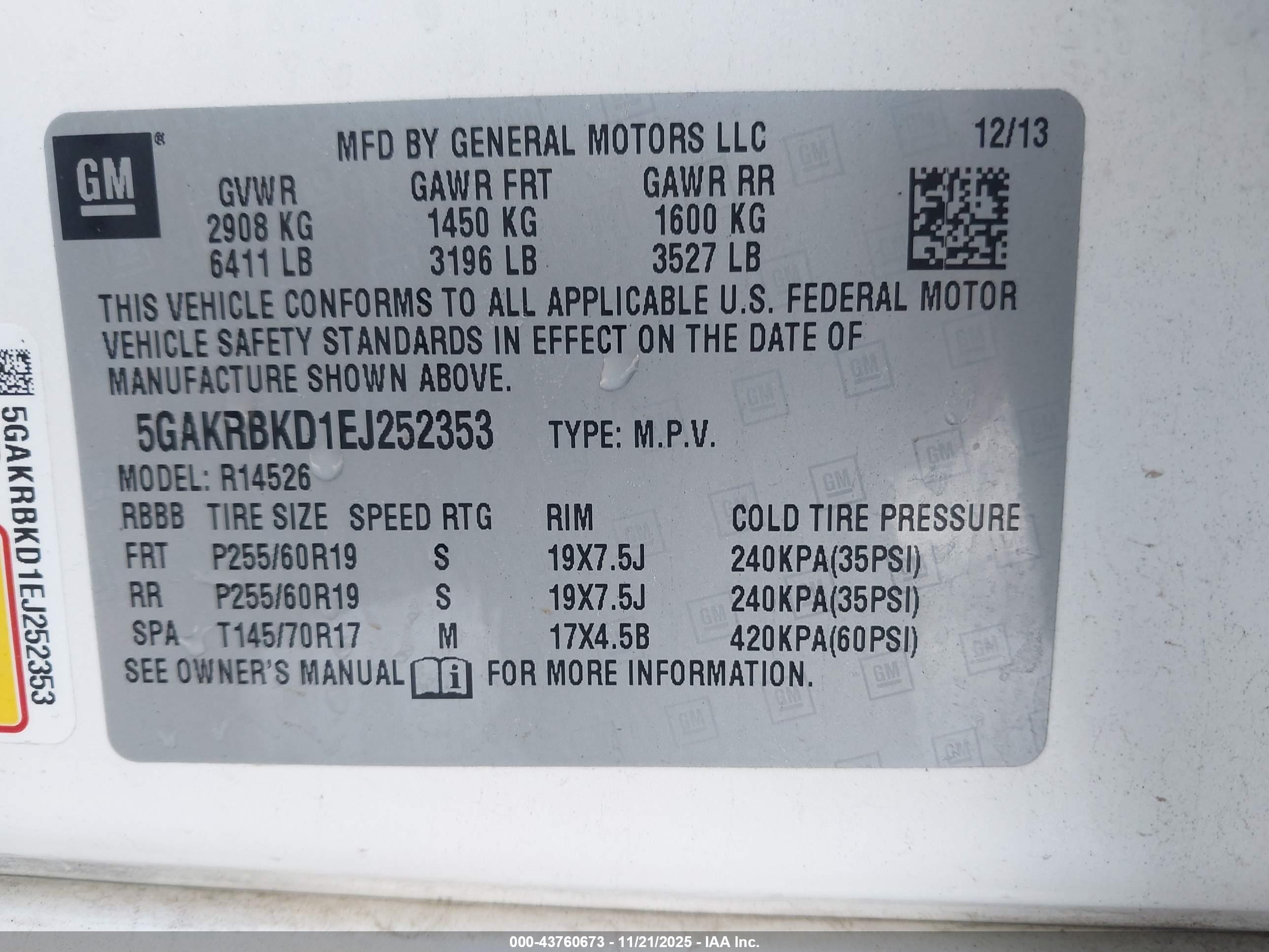 BUICK ENCLAVE image 9