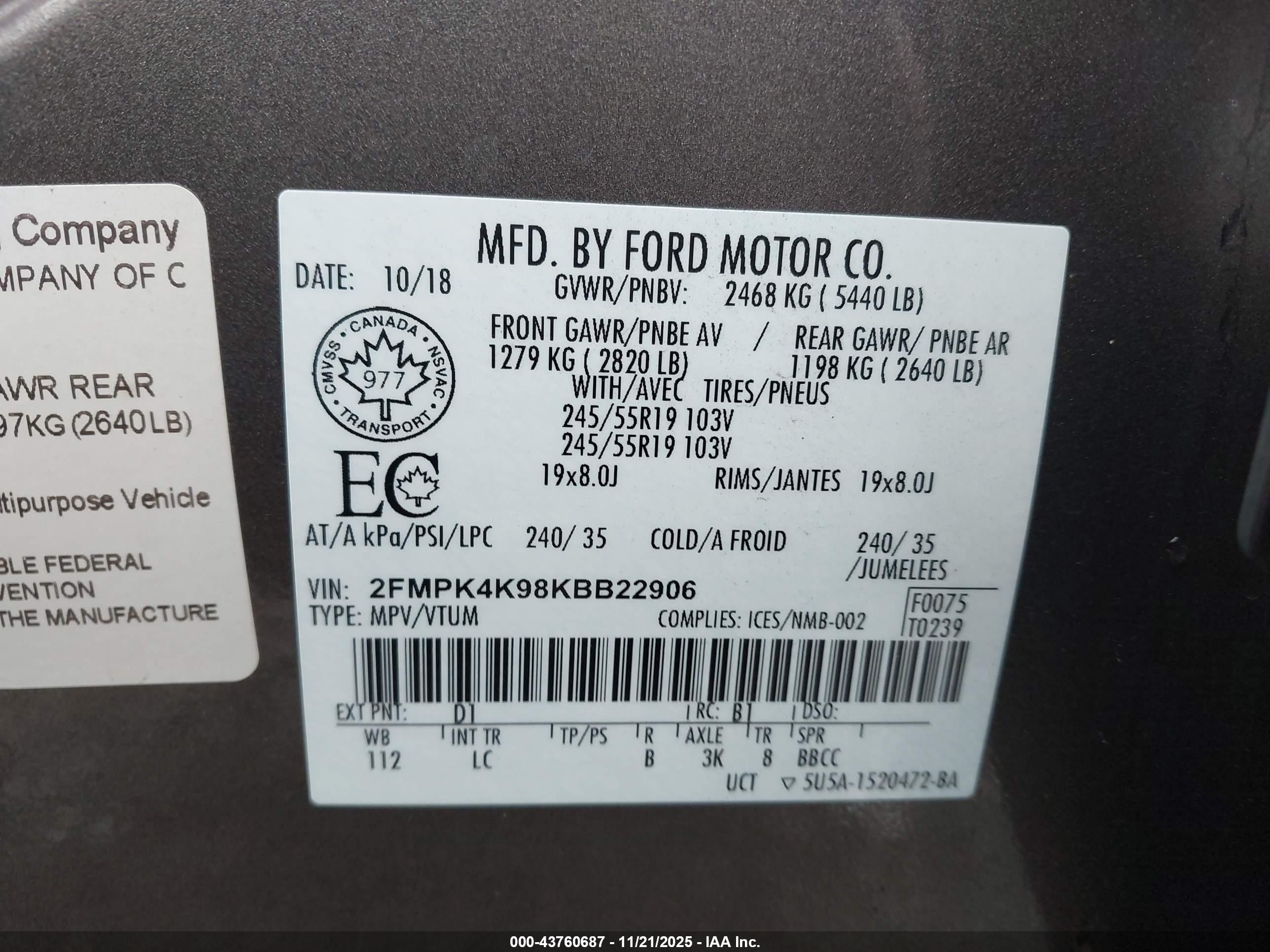 FORD EDGE image 9