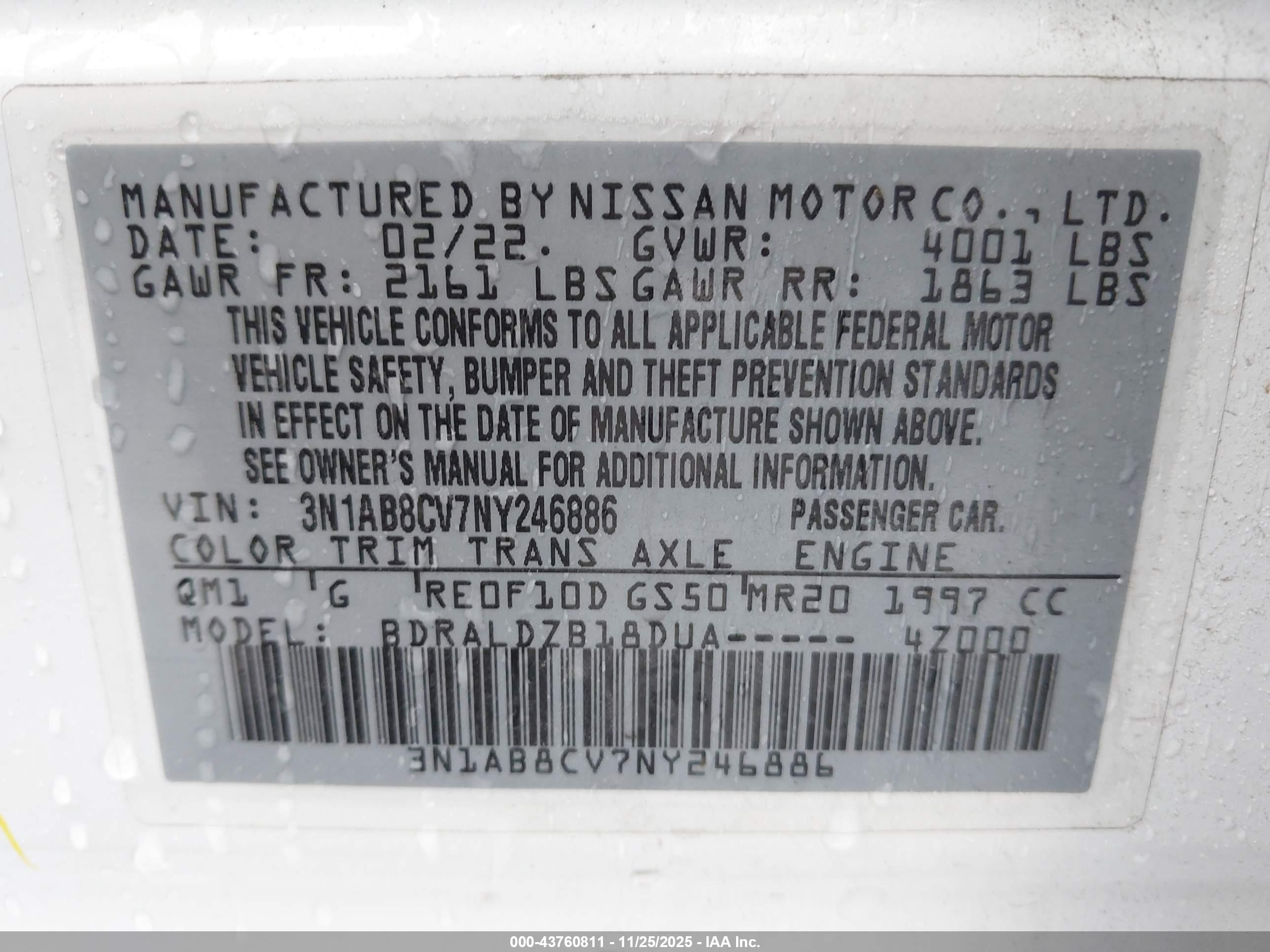 NISSAN SENTRA image 9